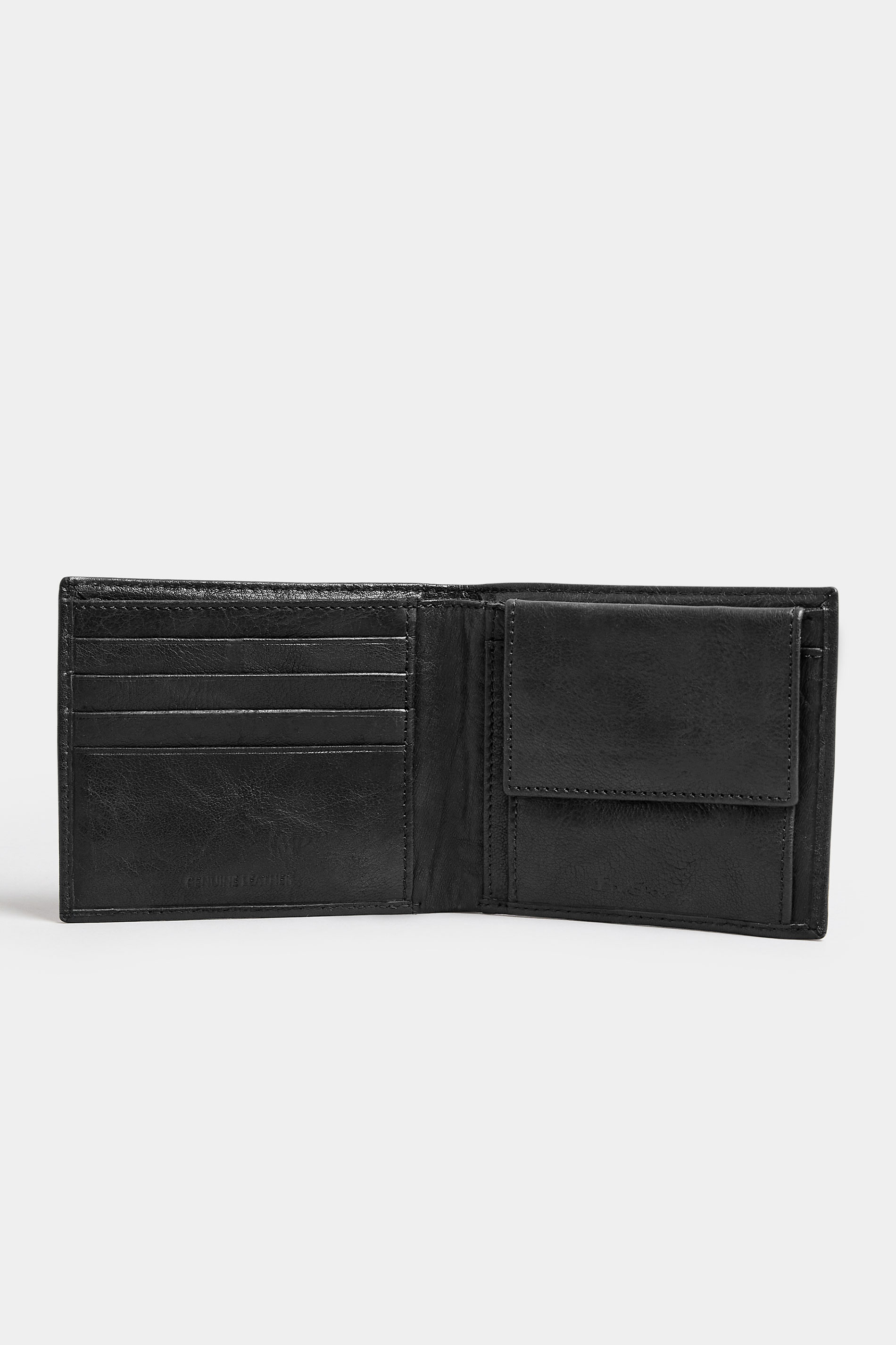 BEN SHERMAN Black Leather 'Wilder' Bi-Fold Wallet | BadRhino 2