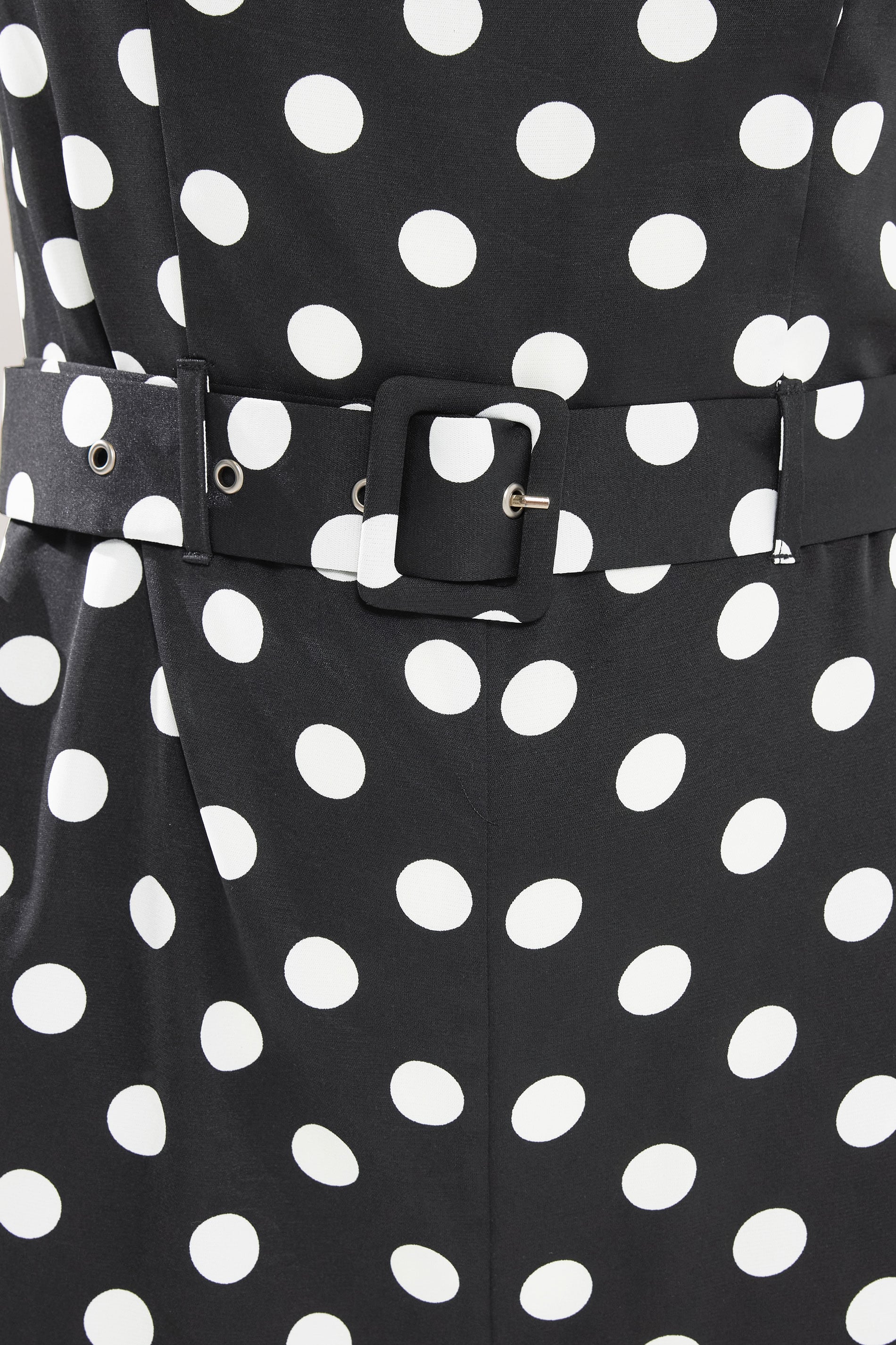 LTS Tall Women's Black Polka Dot Wide Leg Jumpsuit | Long Tall Sally 4