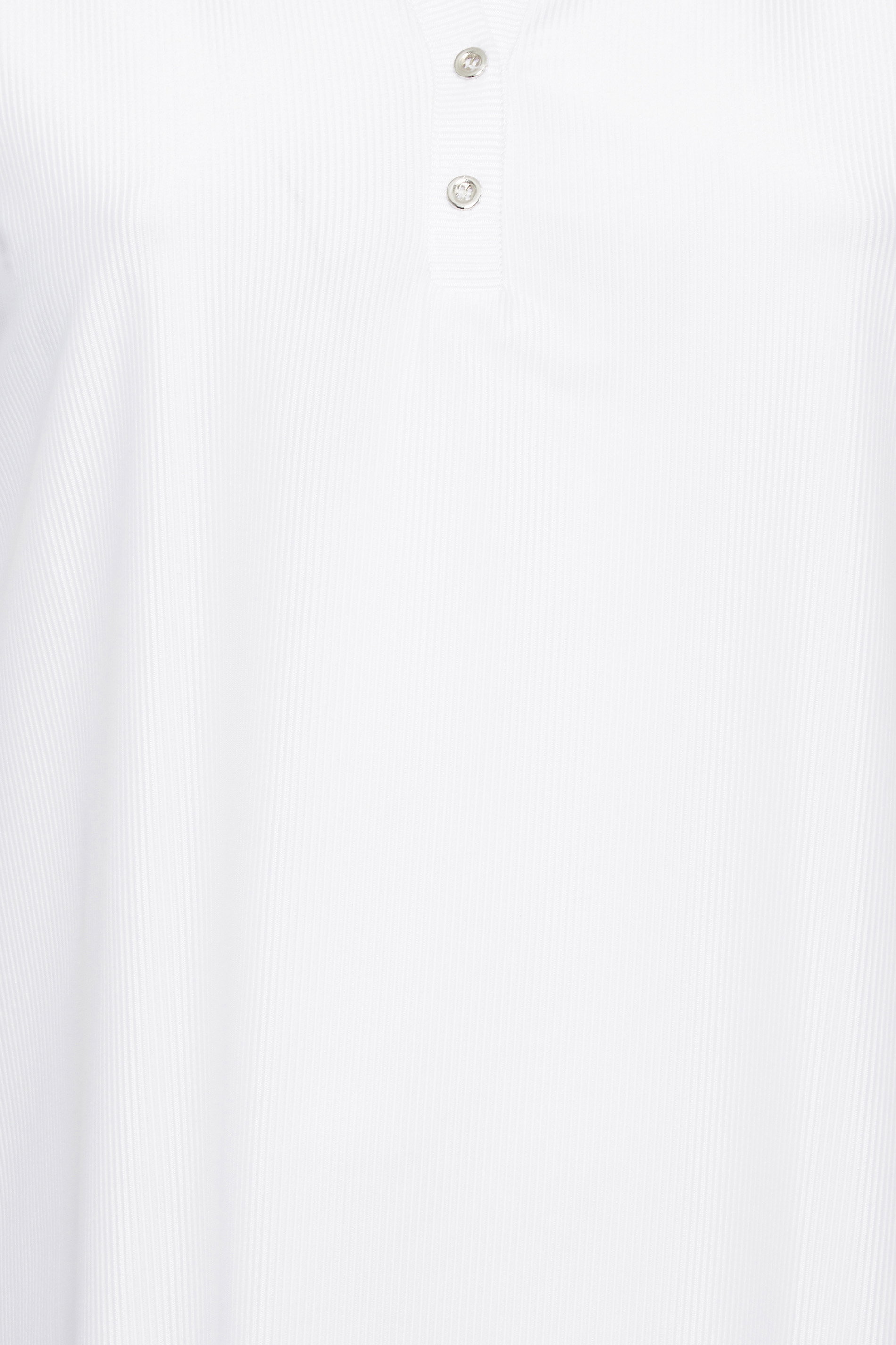 ribbed white polo