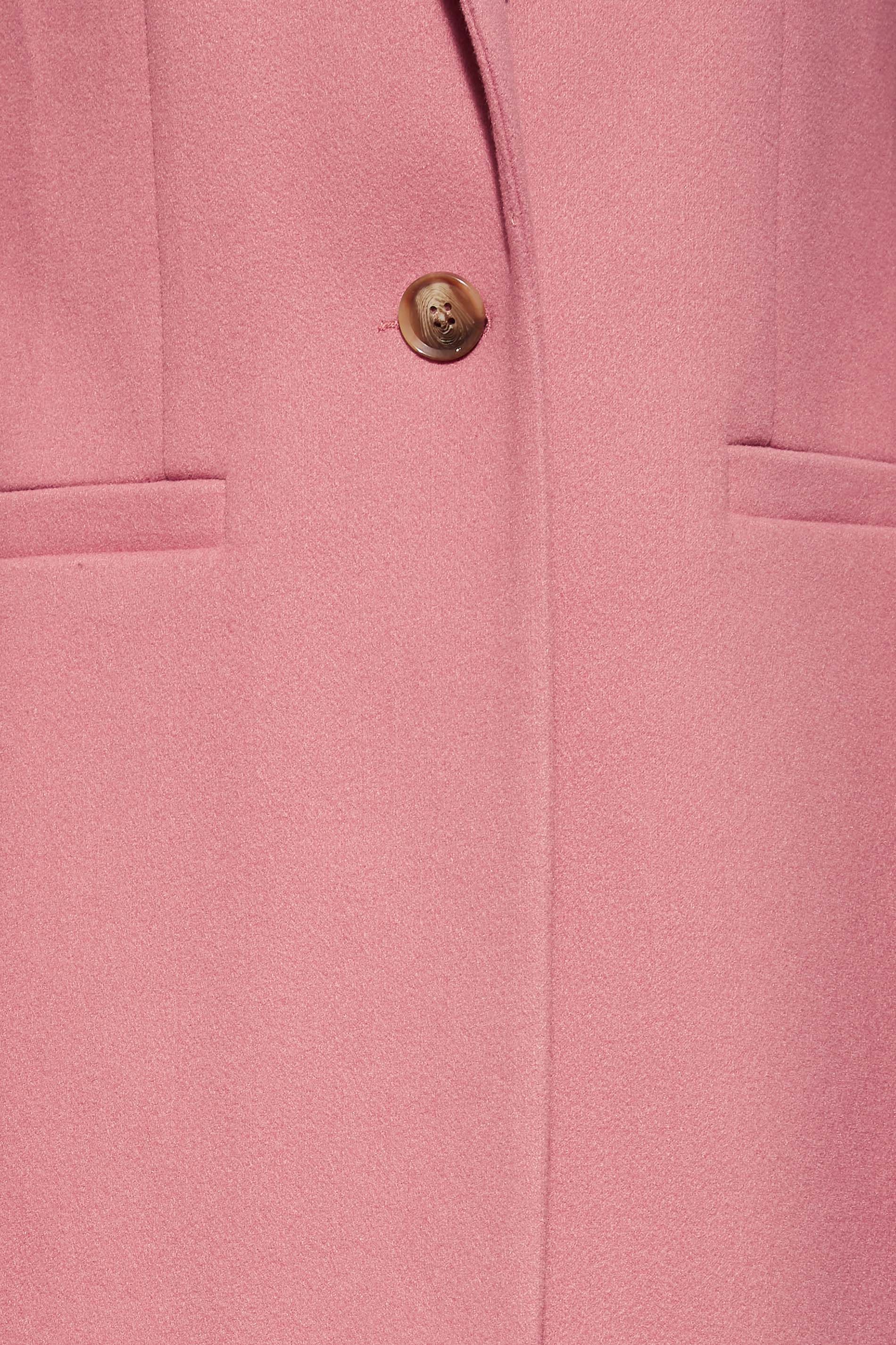 Lts Tall Women'S Blush Pink Midi Formal Coat | Long Tall Sally
