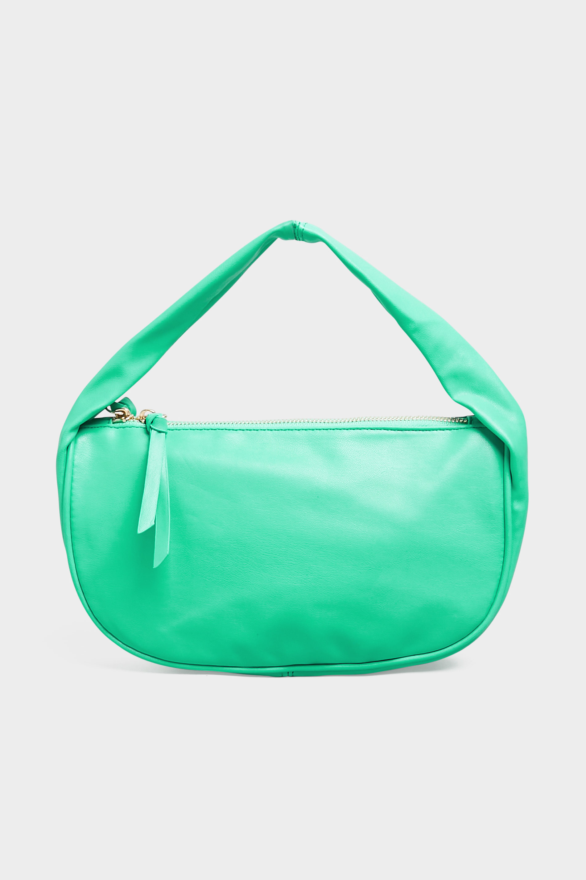 Bright Green Slouch Handle Bag | Yours Clothing 3