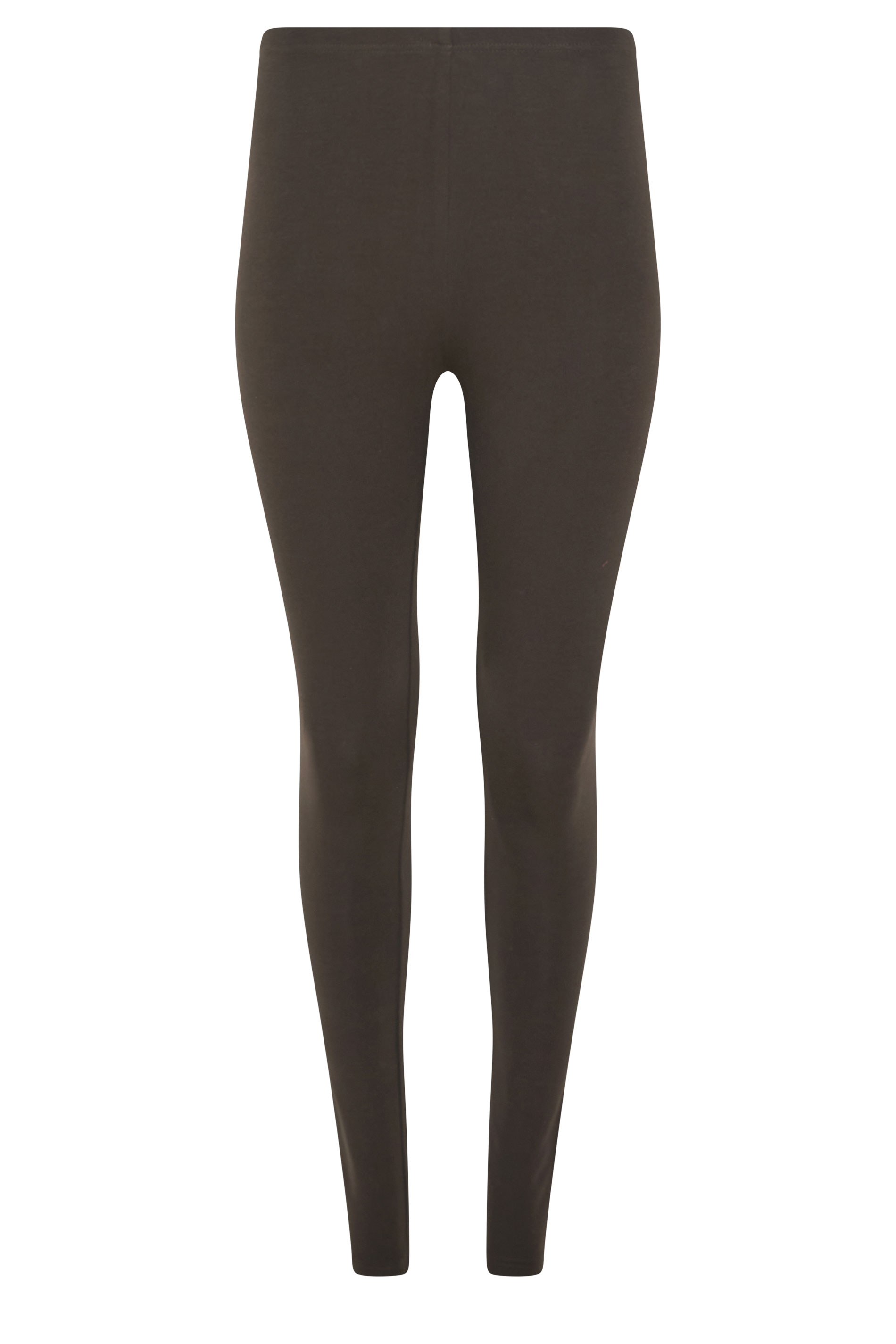 M&Co Chocolate Brown Stretch Leggings | M&Co 1