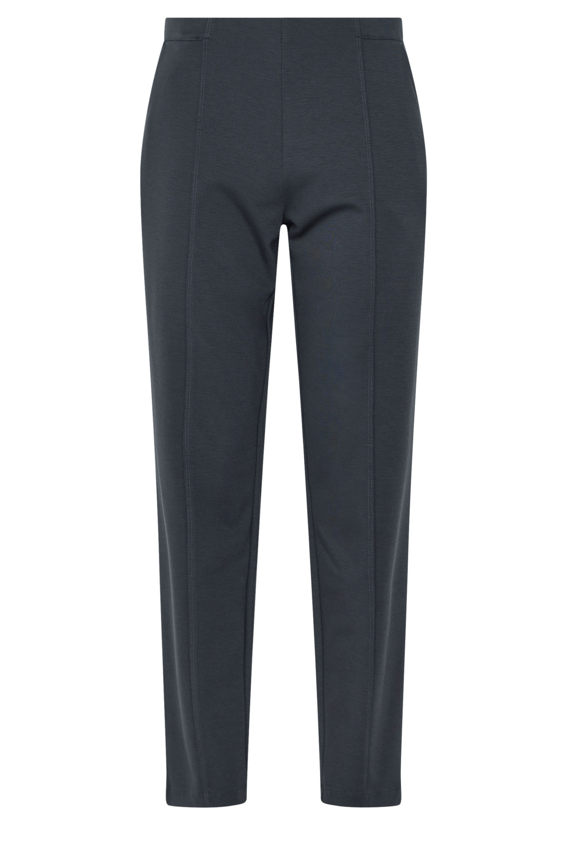 M&Co Grey Ponte Seam Detail Trousers | M&Co 5