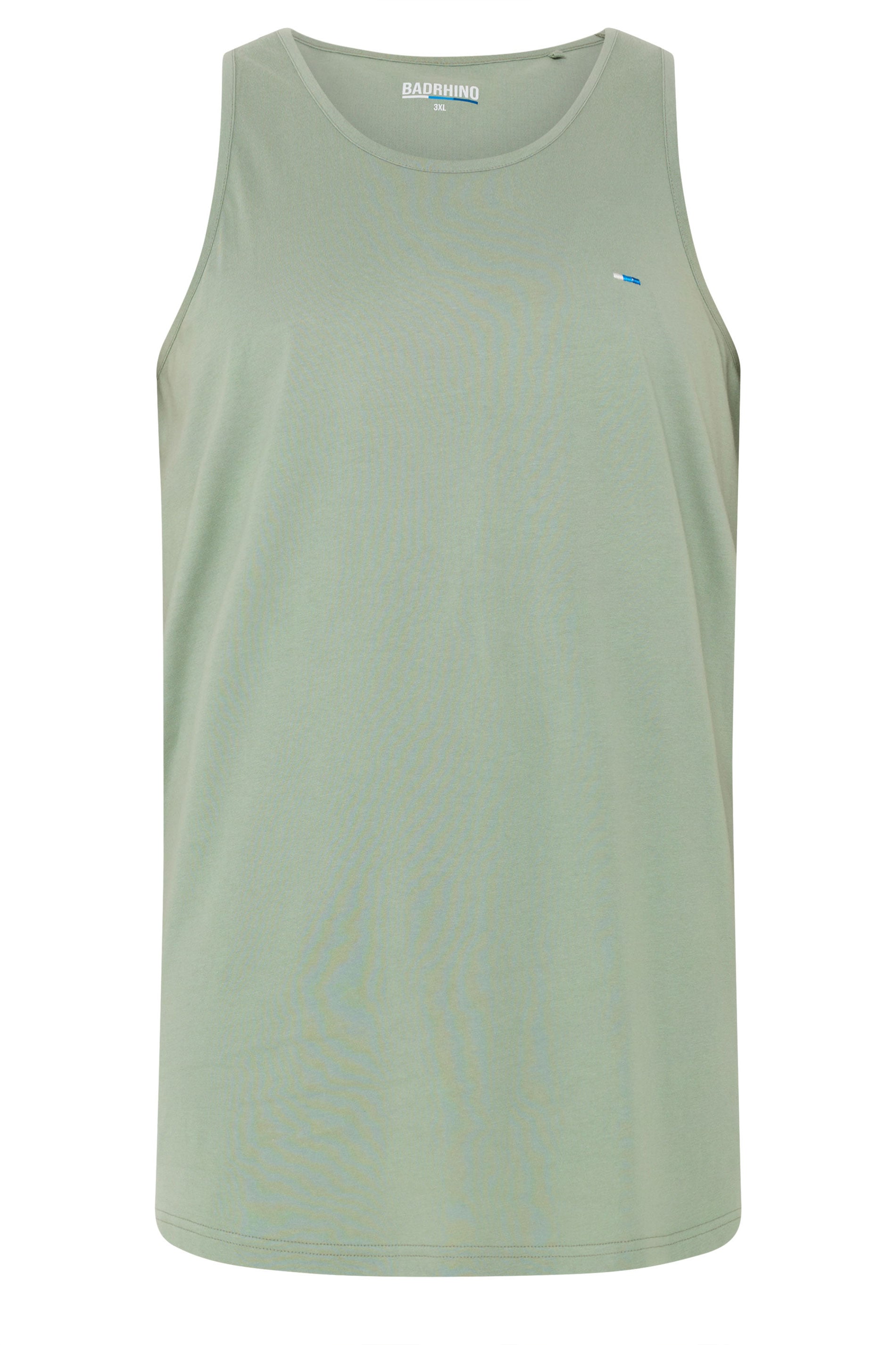 BadRhino Big & Tall White/Yellow/Blue/Red/Green 5 Pack Vest Tops | BadRhino 13