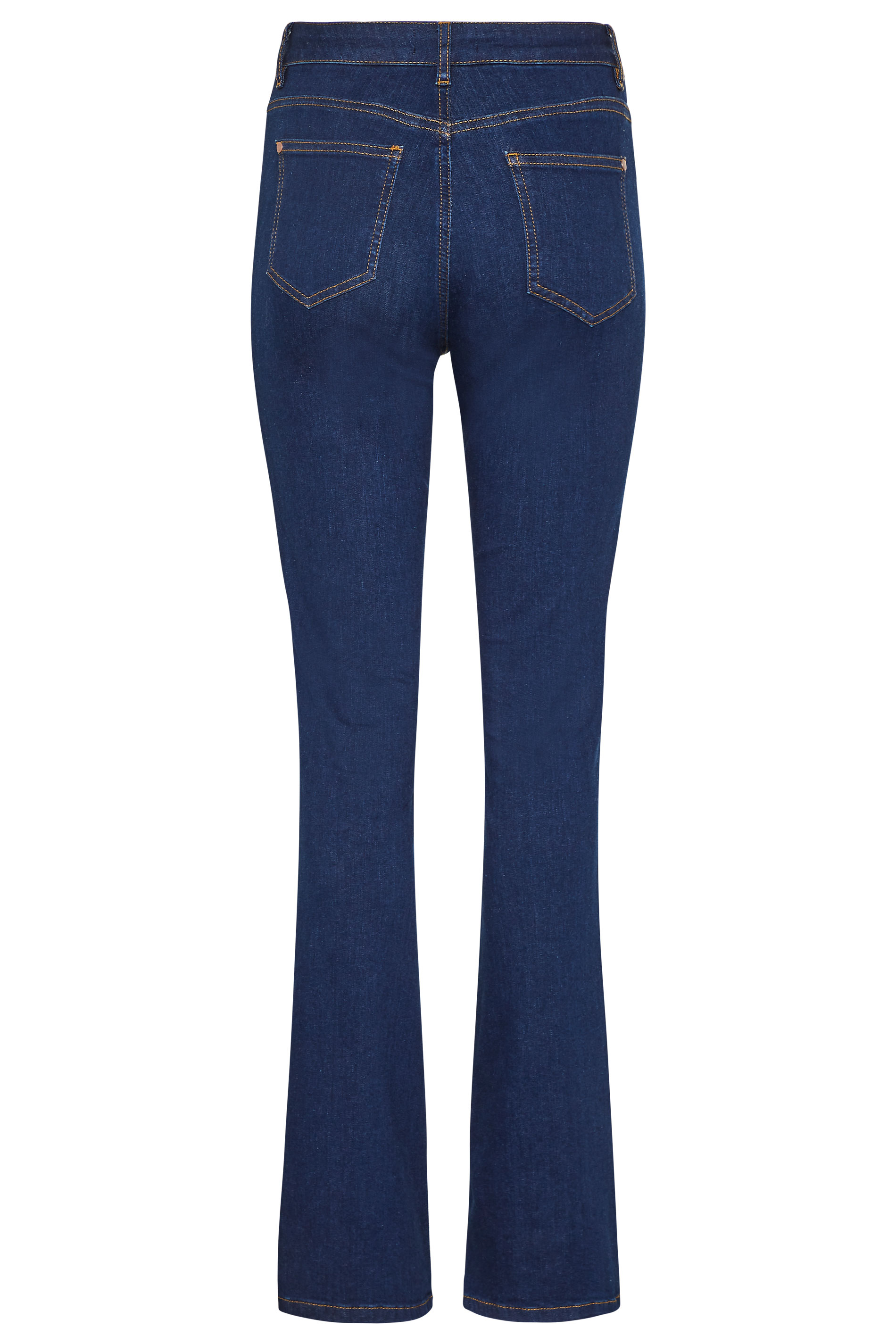 Deep Indigo Blue Ultra Stretch Bootcut Jeans | Long Tall Sally