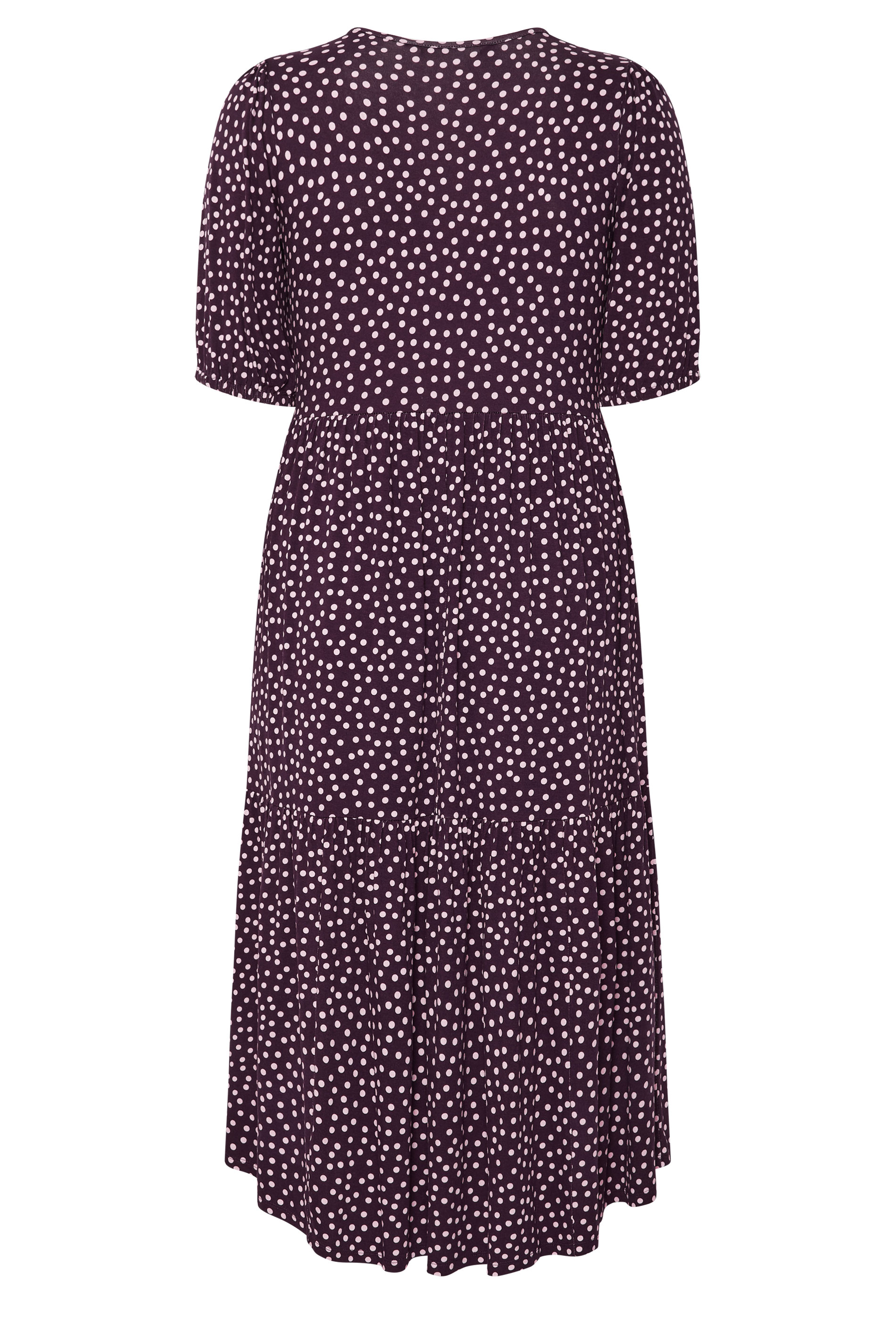 YOURS Plus Size Polka Dot Maxi Dress | Yours Clothing 6