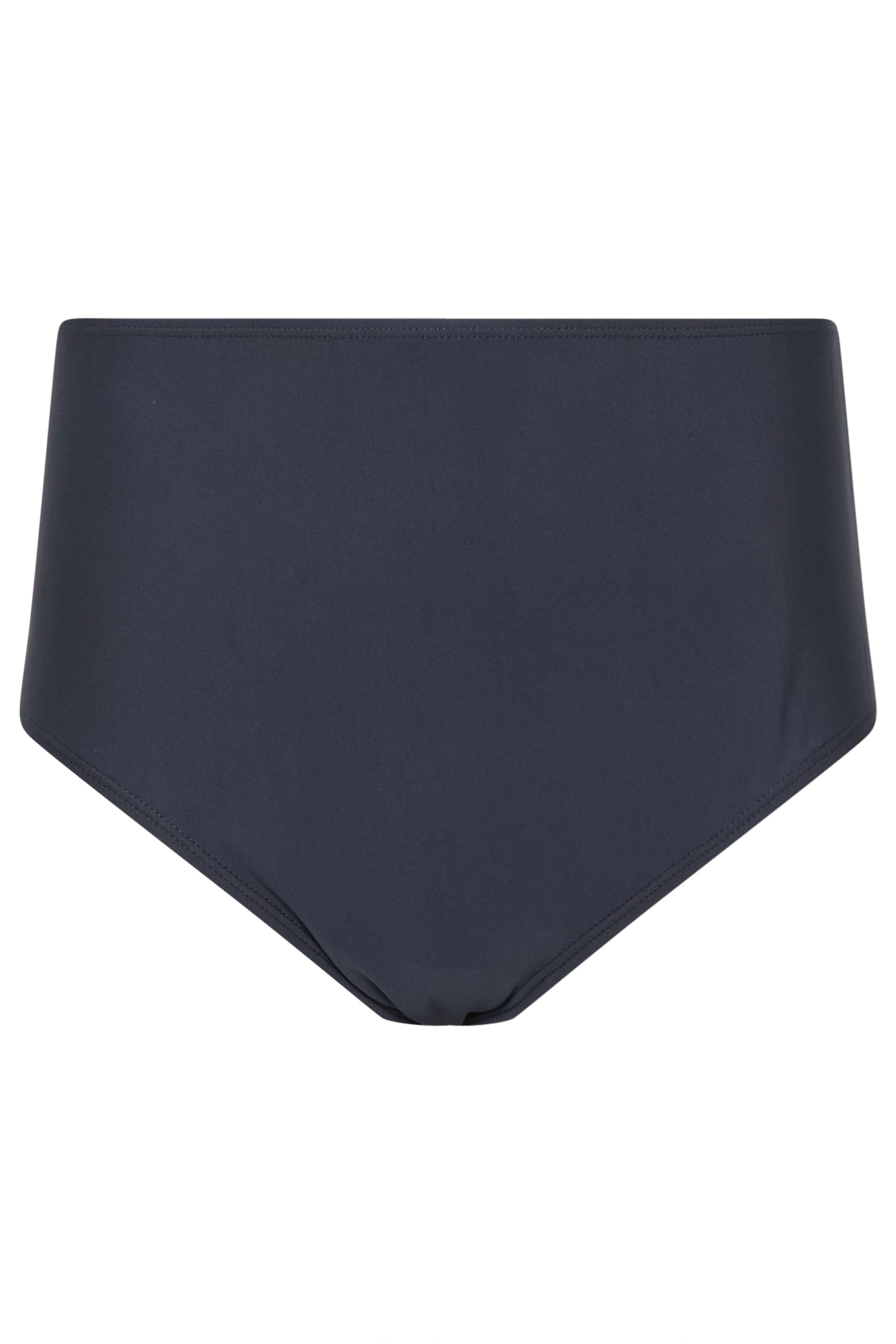 M&Co Navy Blue High Waisted Bikini Briefs | M&Co 5