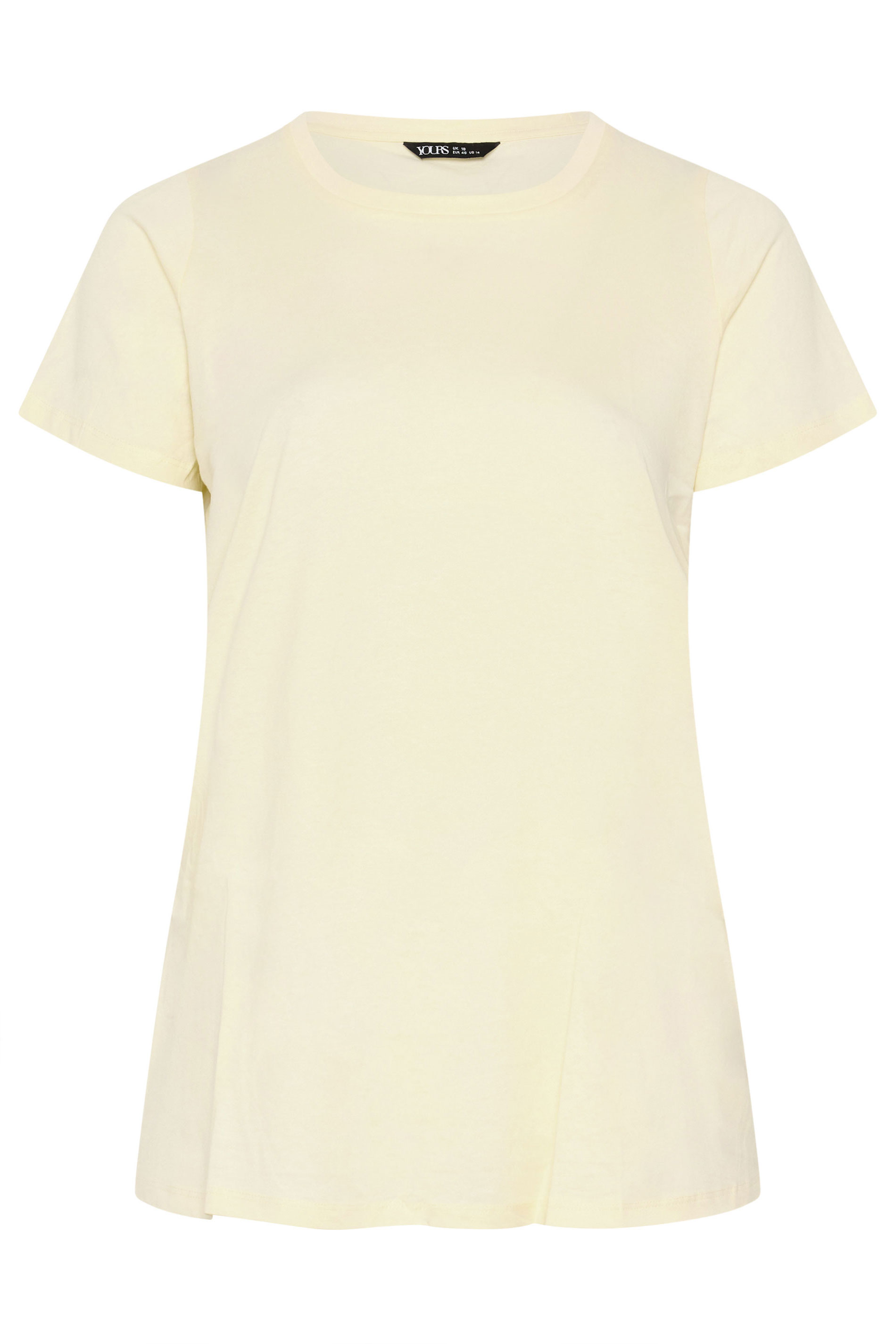 YOURS 2 PACK Plus Size Chocolate Brown & Yellow Core T-Shirts | Yours Clothing 8