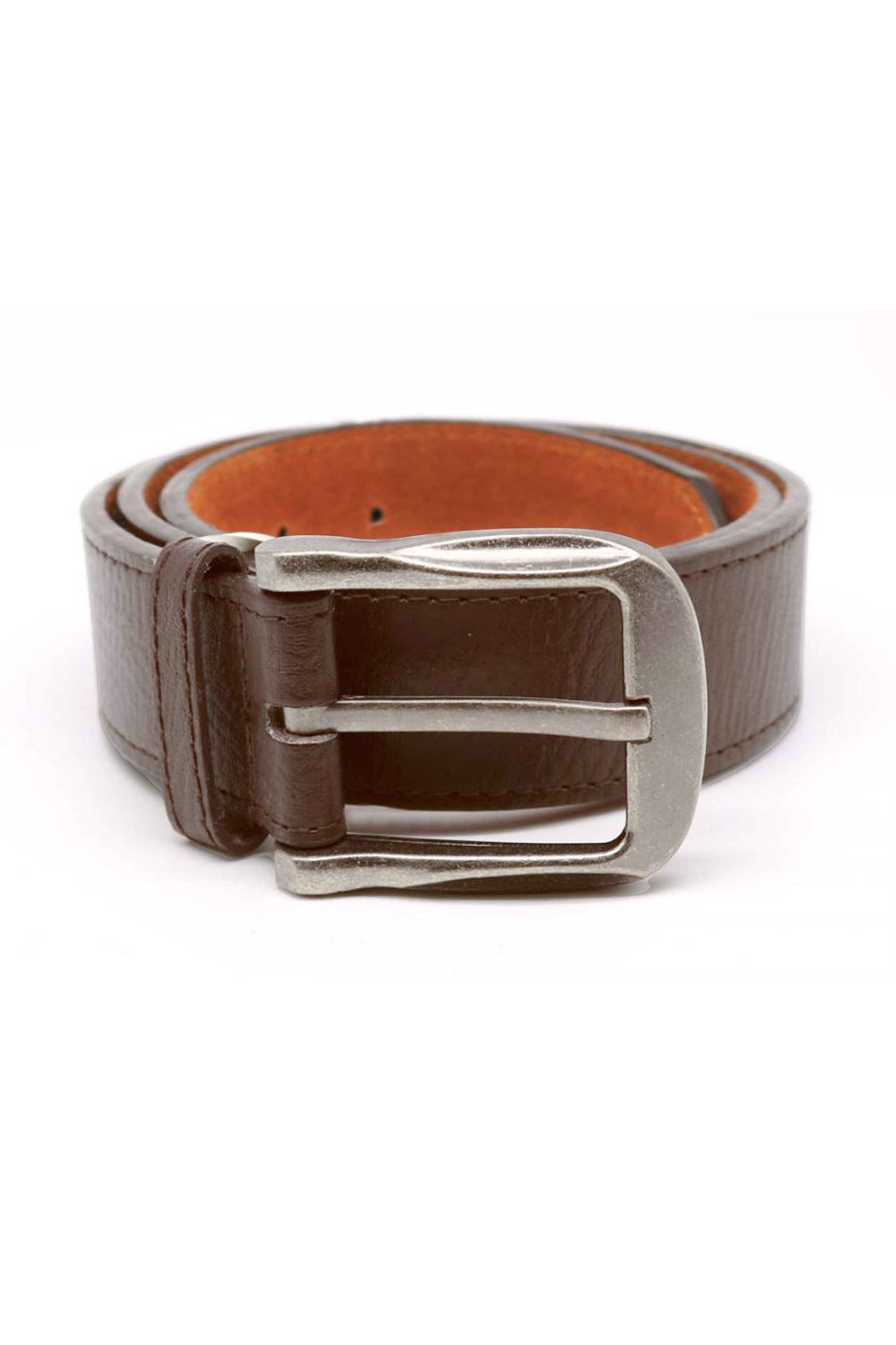 D555 Brown Large Buckle Belt | BadRhino 2