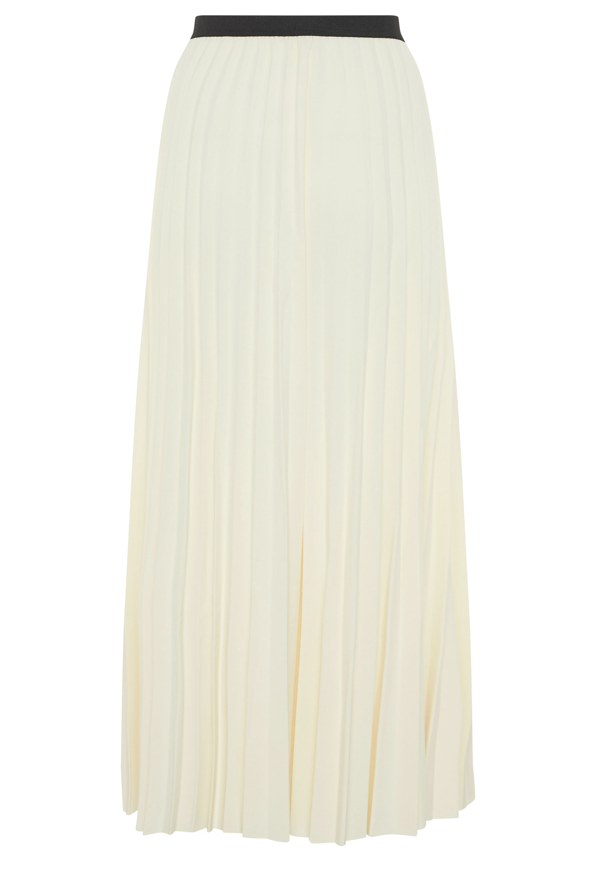 LTS Ivory Pleated Midi Skirt | Long Tall Sally