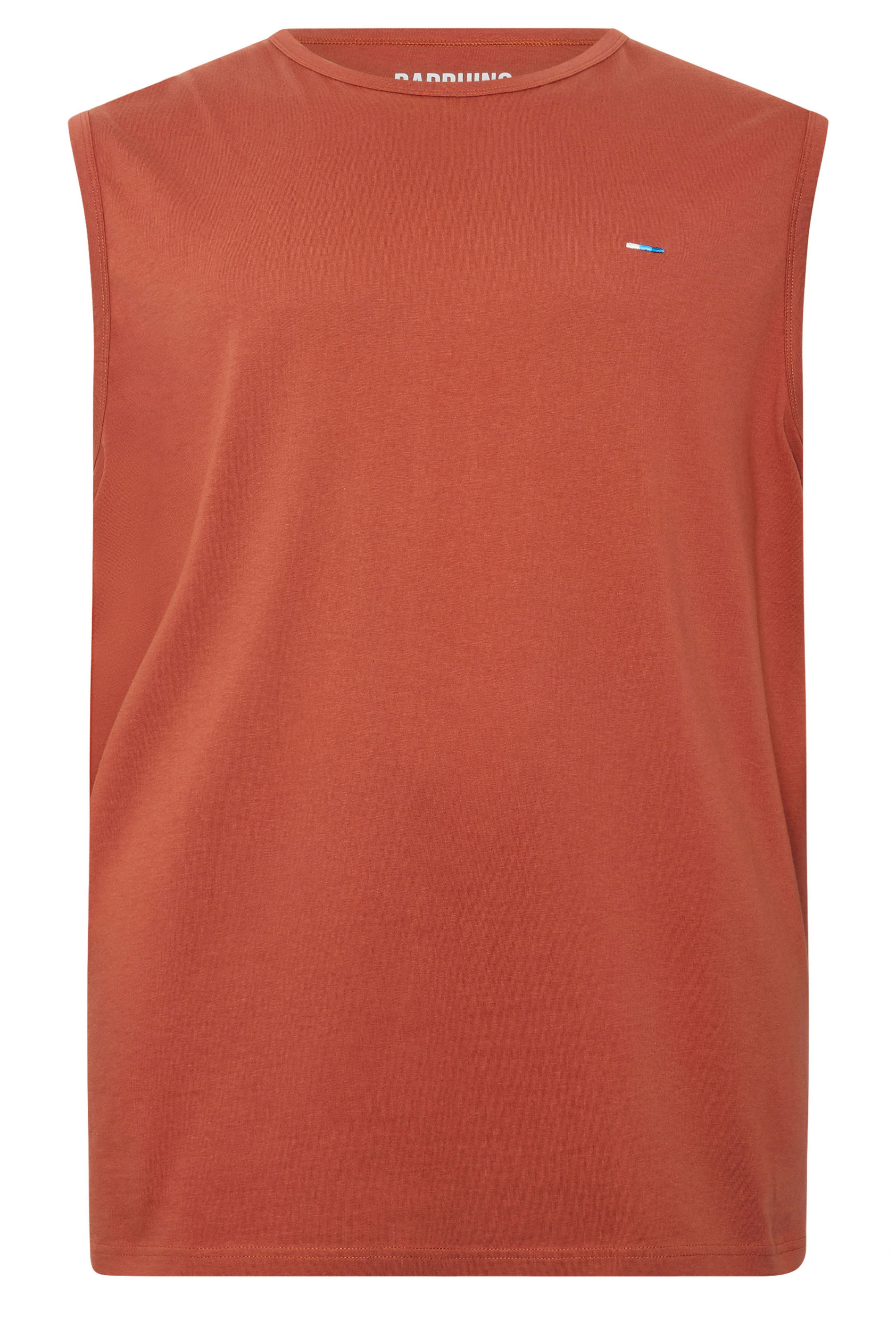 BadRhino Big & Tall 3 PACK Black/Off White/Clay Orange Muscle Vests | BadRhino 11