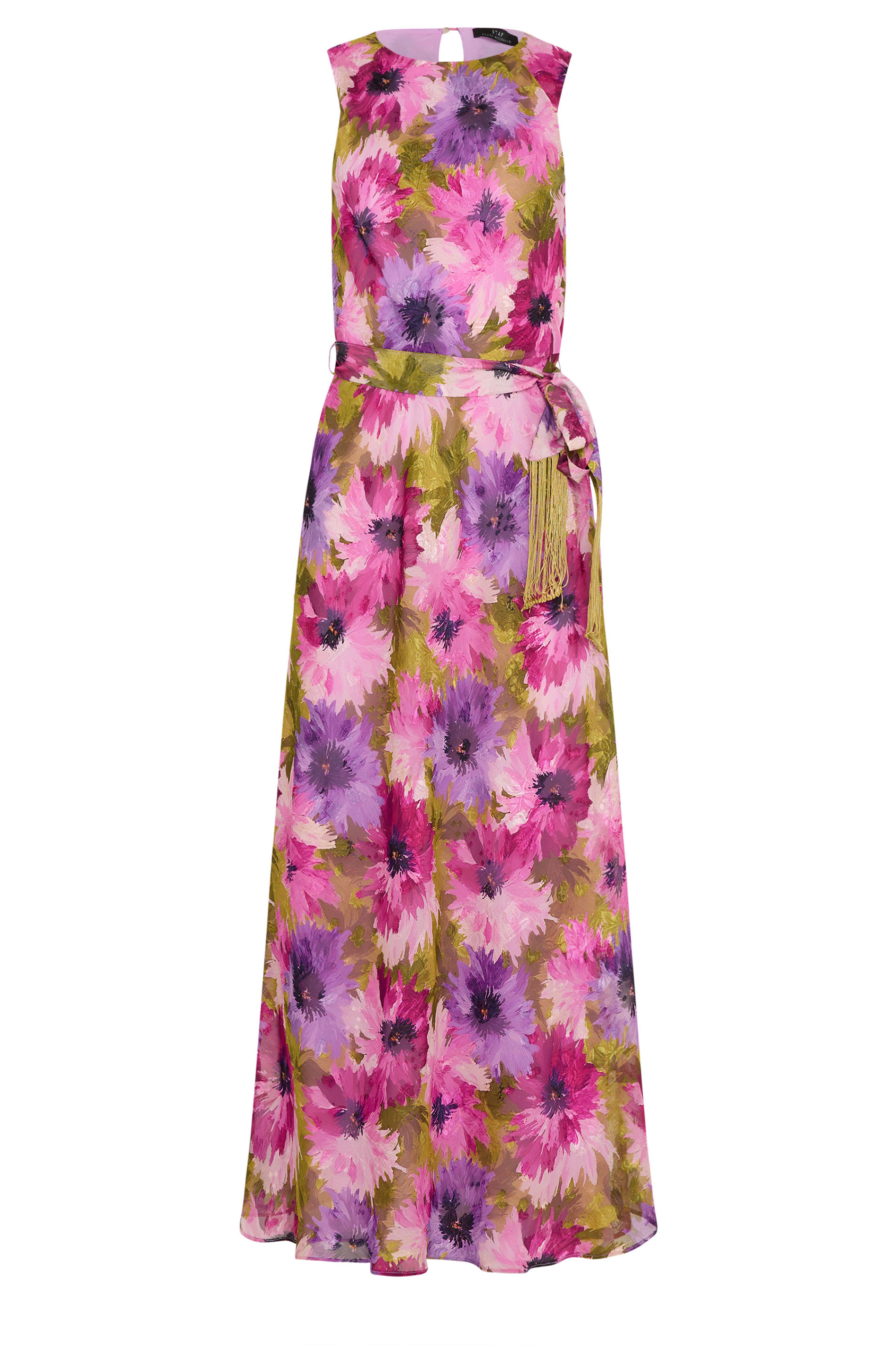 STAR Pink Floral Tassel Detail Dress | StarByJM 5