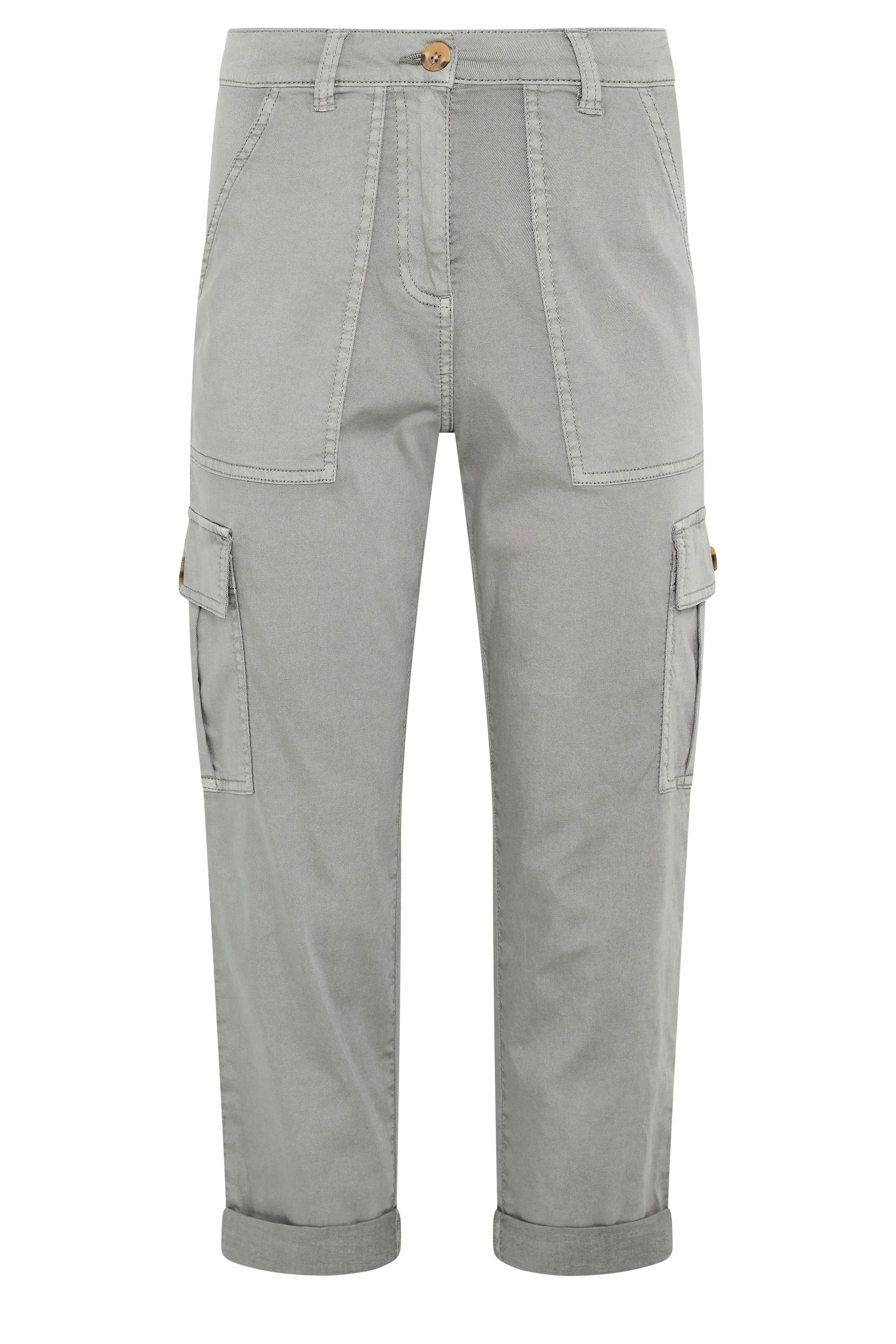 M&Co Petite Grey Cargo Trousers | M&Co 6