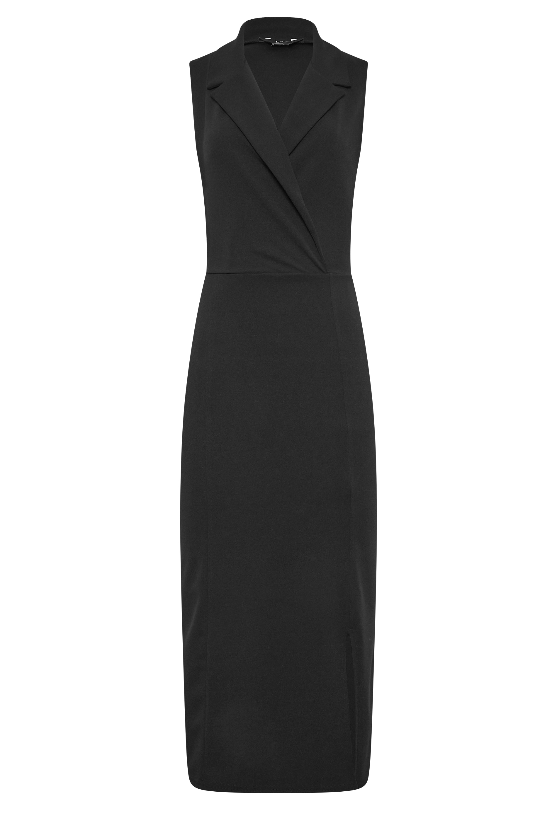 LTS Tall Women's Black Scuba Blazer Dress | Long Tall Sally 3