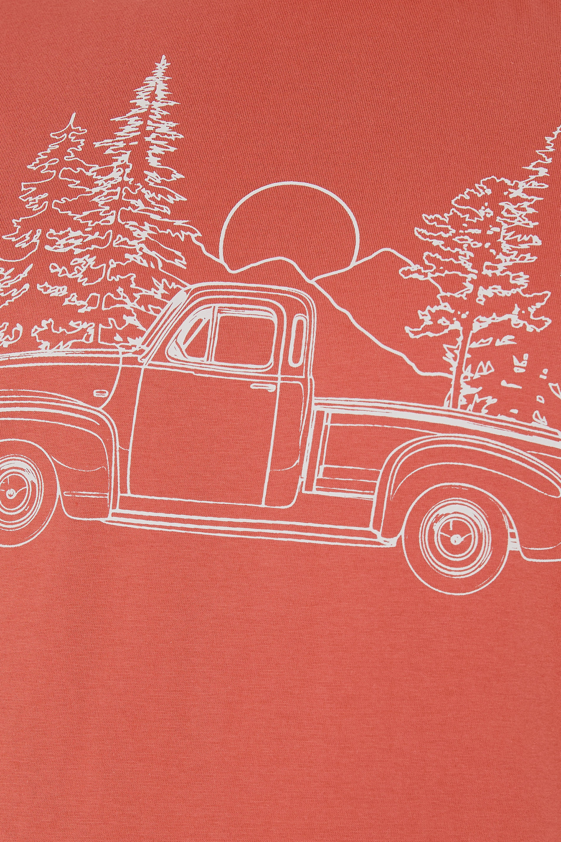 BadRhino Big & Tall Black Extra Long Pick Up Truck Graphic T-Shirt | BadRhino 6