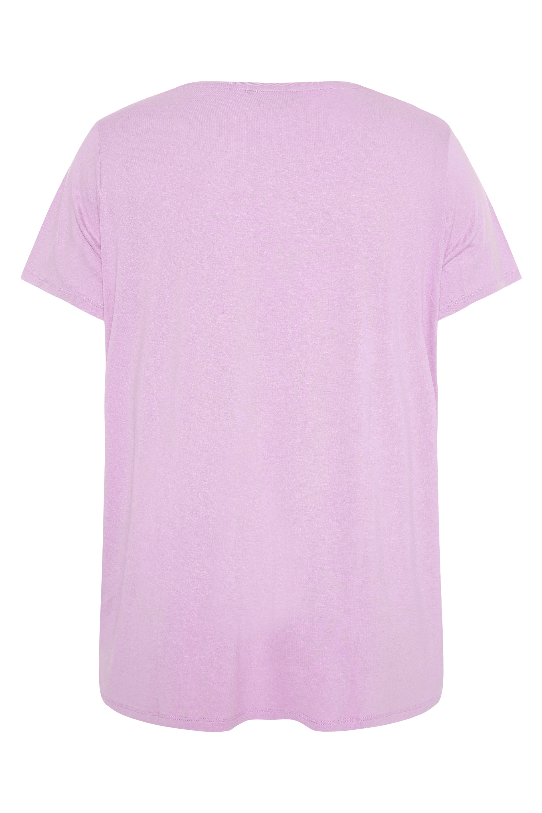 Grande taille  Tops Grande taille  T-Shirts | T-Shirt Lavande 'Love' Empiècement Sequins - QX50479