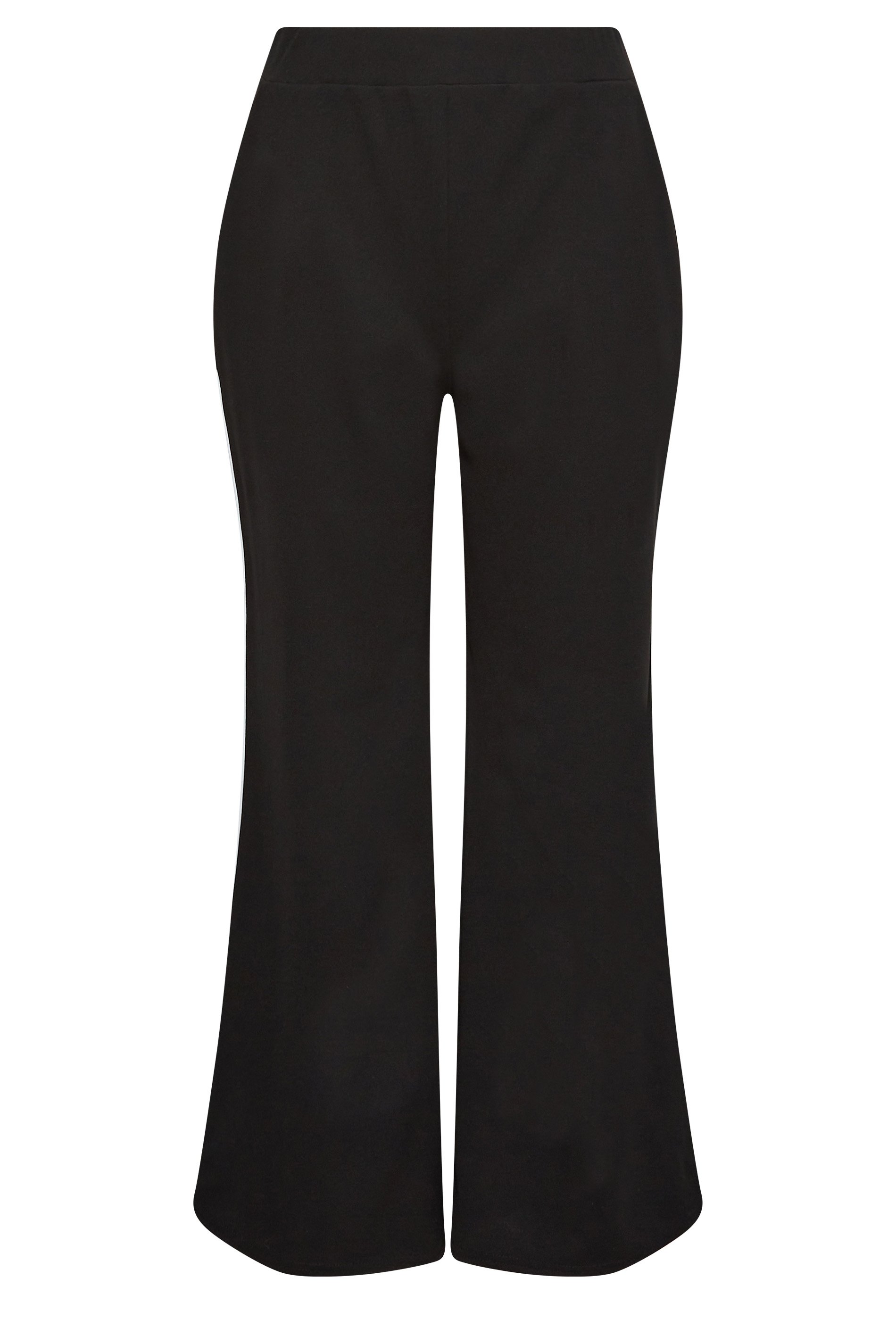 Petite Black u0026 Green Stripe Trousers | PixieGirl