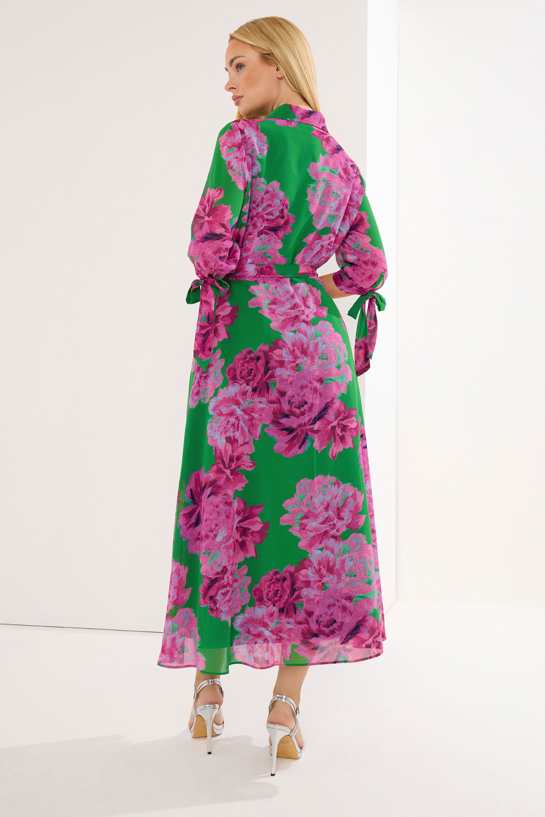 STAR Green Floral Shirt Dress | StarByJM 2