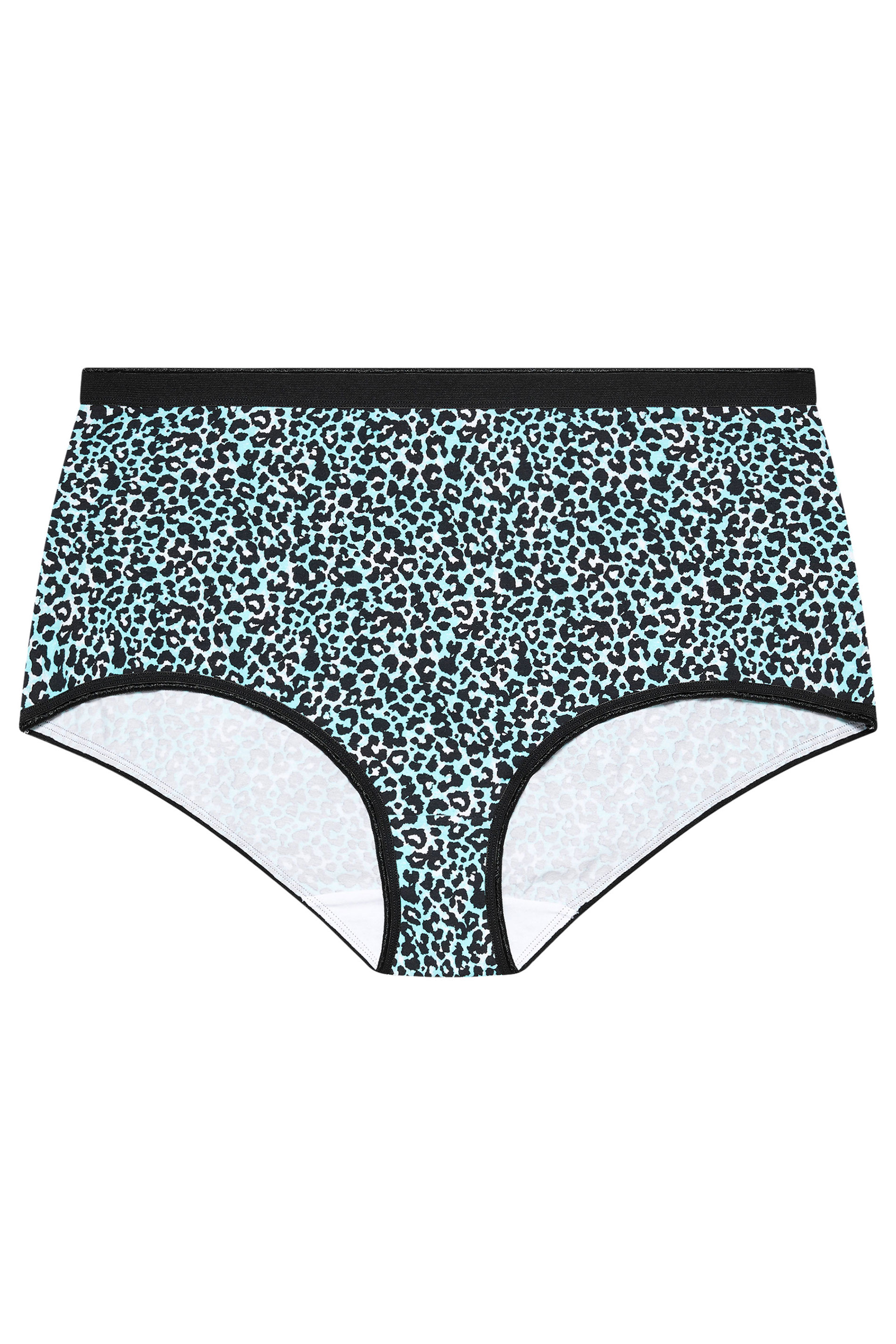 YOURSET 5 PACK Plus Size Blue Animal Star Full Briefs | Yours Clothing 6