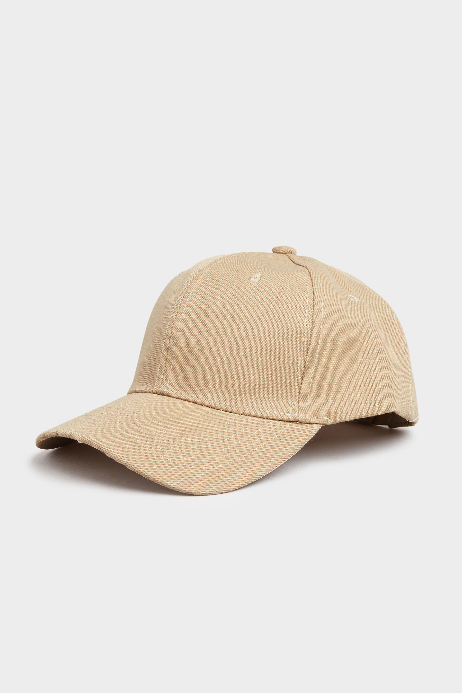 Beige Plain Cap | Yours Clothing