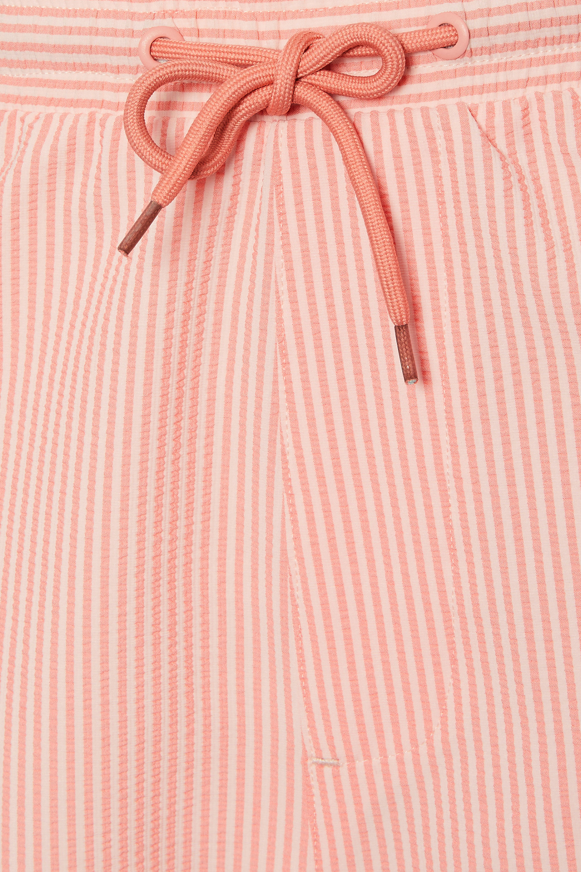 BadRhino Big & Tall Pink Stripe Seersucker Swim Shorts | BadRhino 8