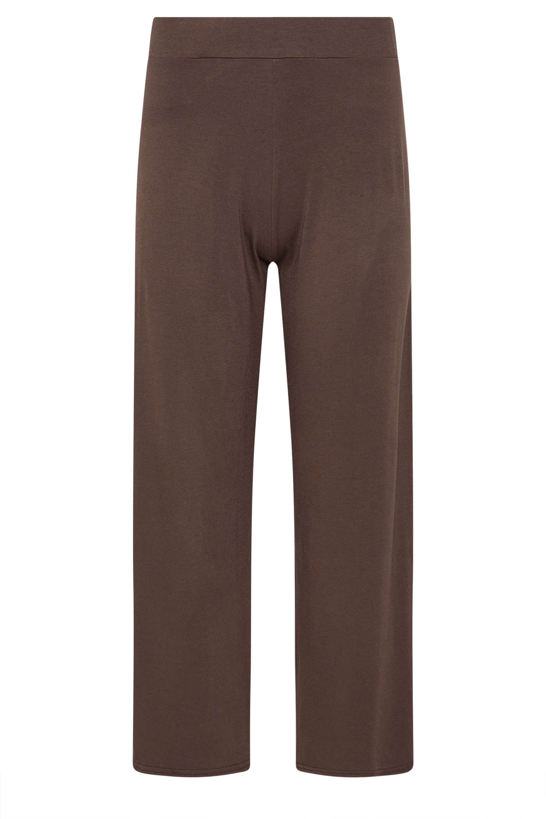 PixieGirl Petite Chocolate Brown Wide Leg Trousers | PixieGirl  6