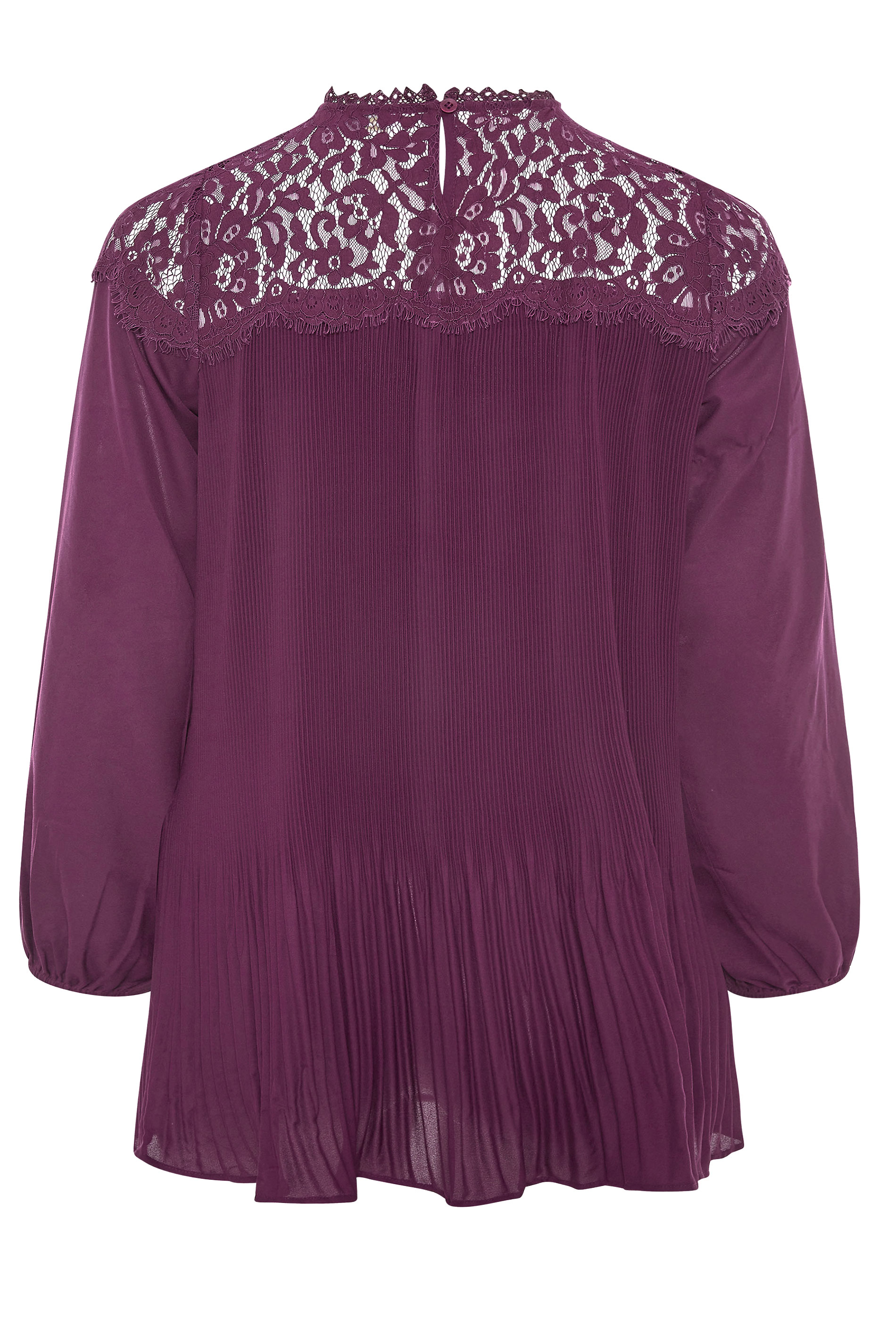 Plus Size YOURS LONDON Purple Lace 