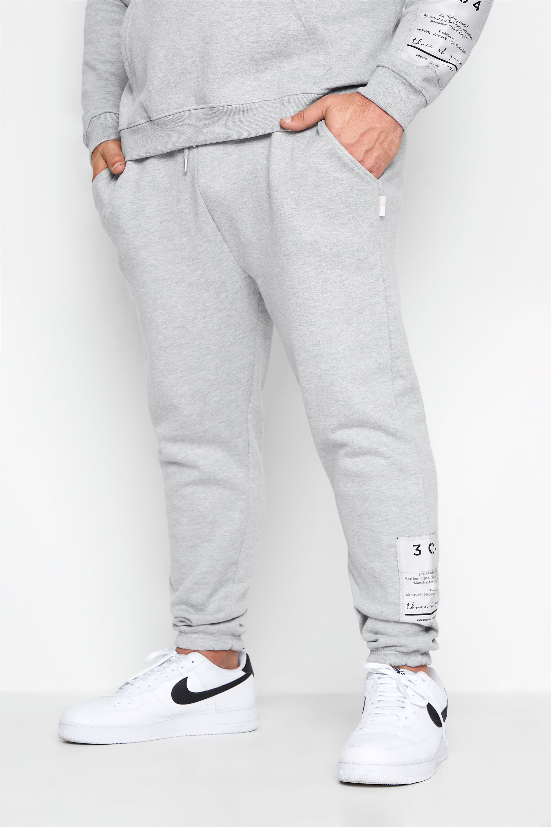 304 CLOTHING Grey Patch Joggers_A.jpg