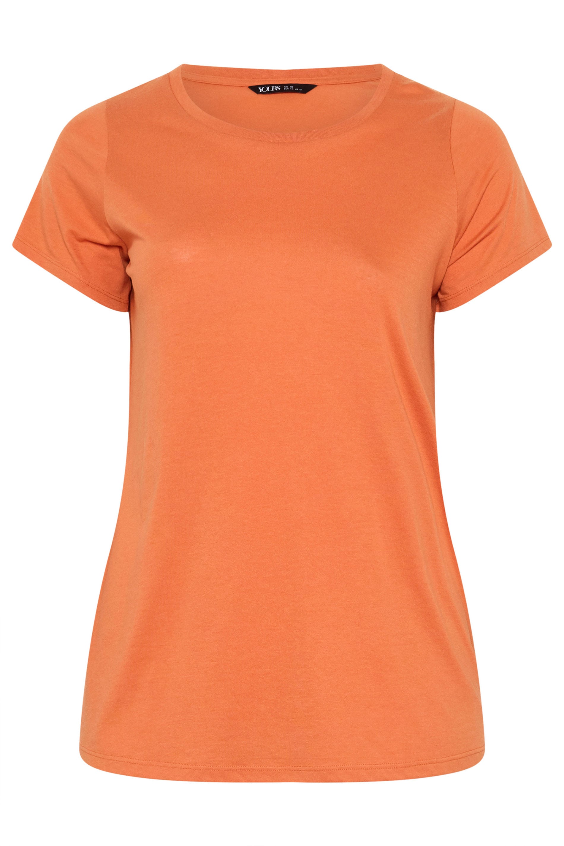 YOURS 5 PACK Plus Size Pink & Orange Core T-Shirts | Yours Clothing 12