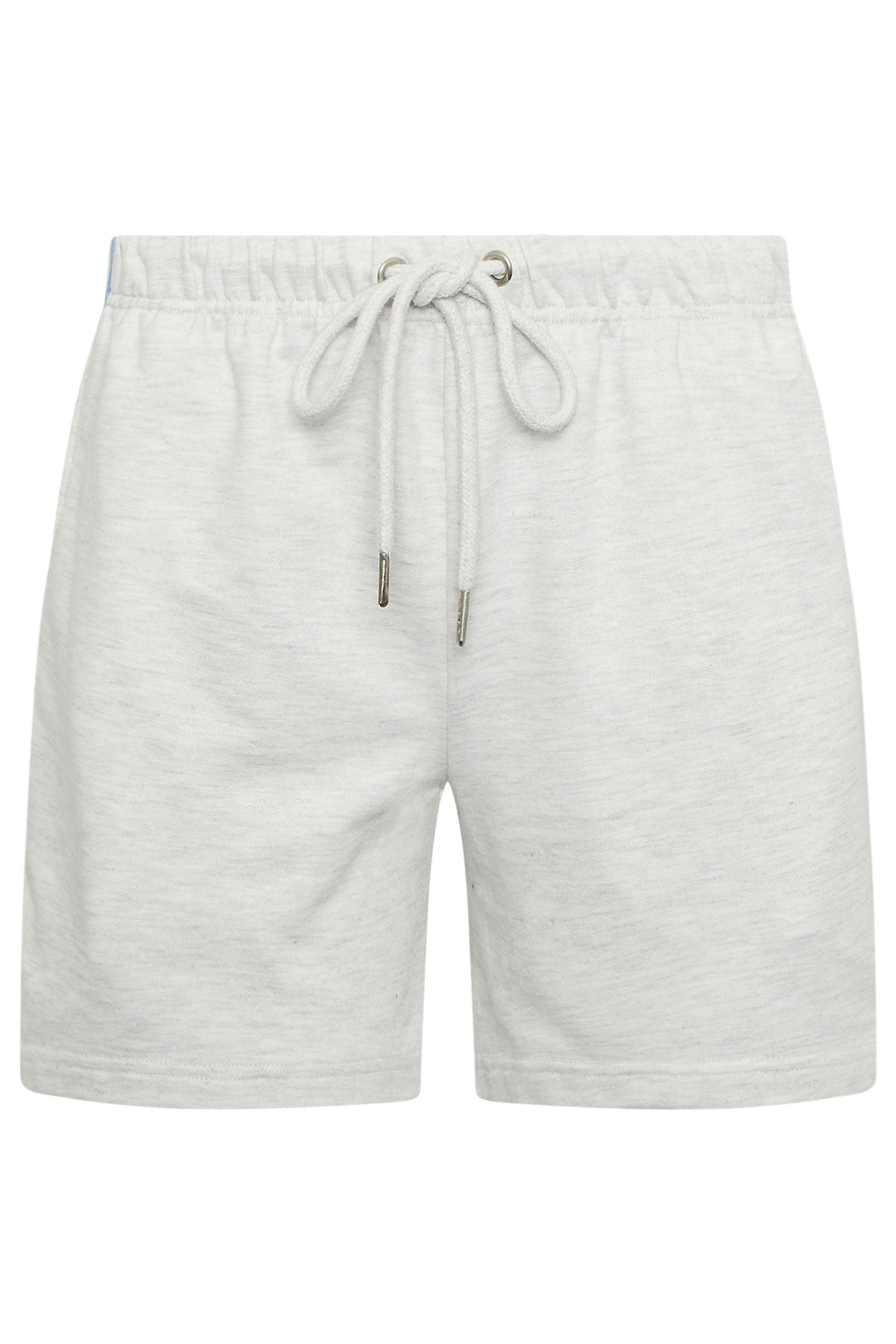 PixieGirl Petite Women's Grey Marl Side Stripe Shorts | PixieGirl 5