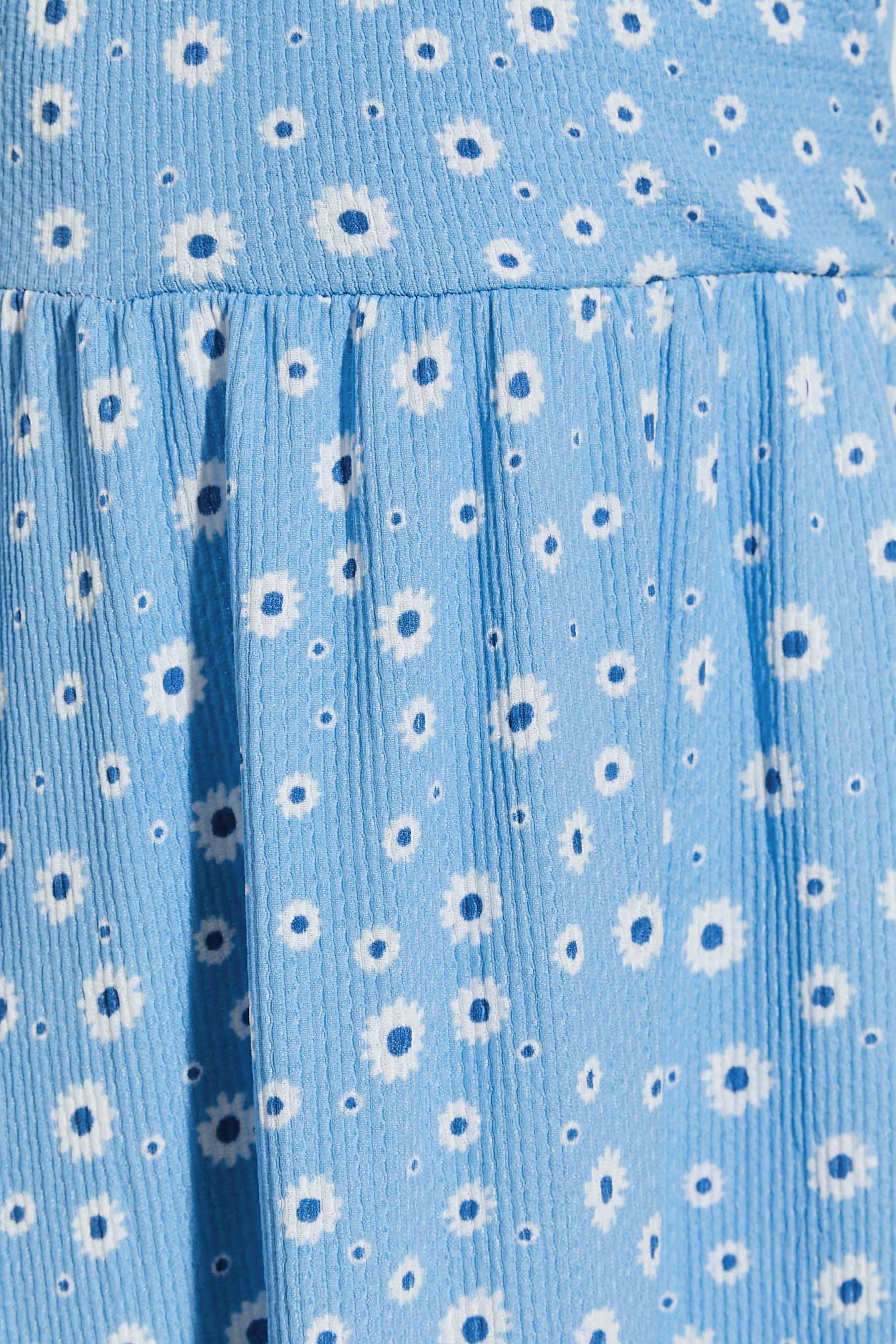 LTS Tall Women's Blue Daisy Print Maxi Dress | Long Tall Sally 1