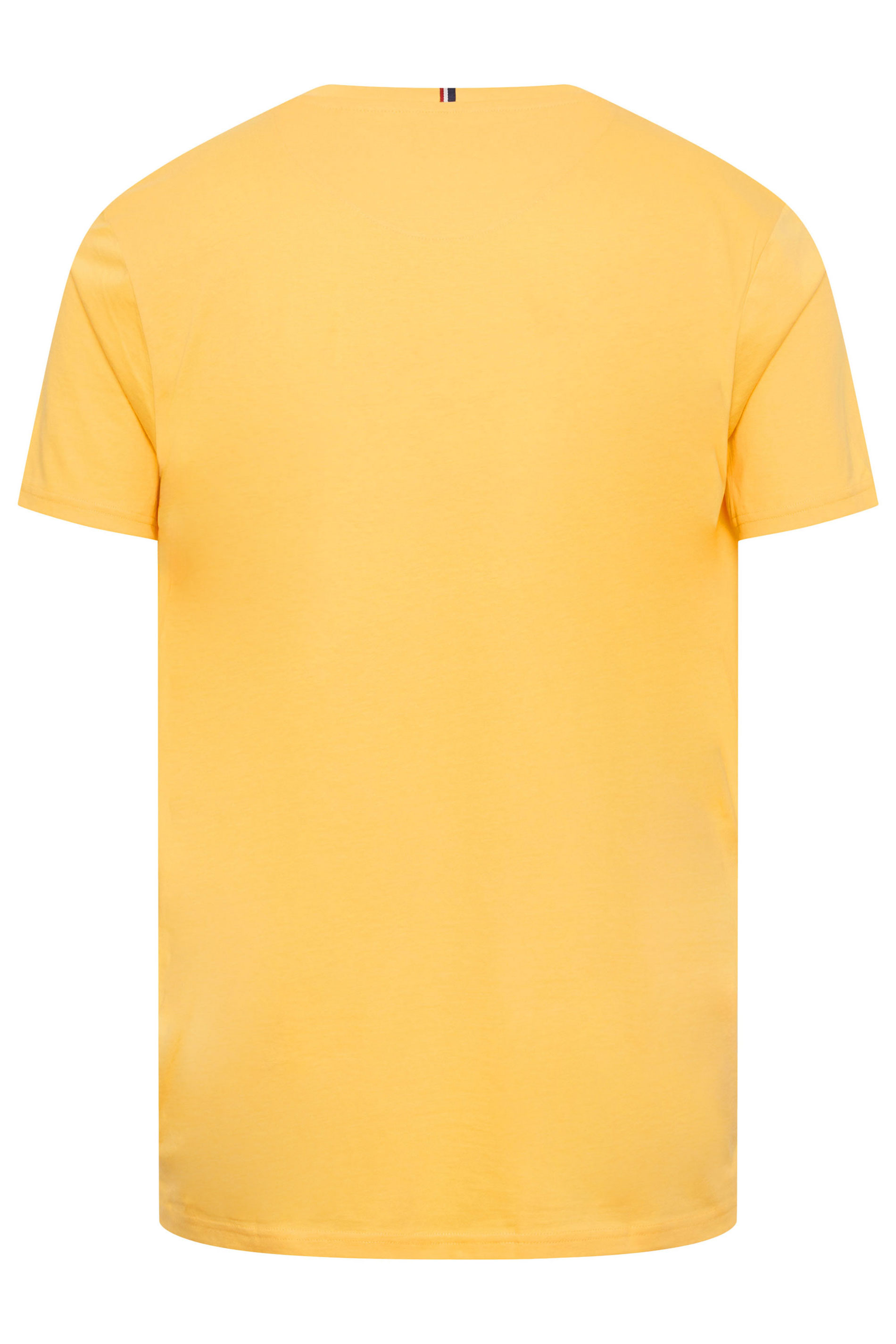 U.S. POLO ASSN. Big & Tall Yellow Short Sleeve T-Shirt | BadRhino 3