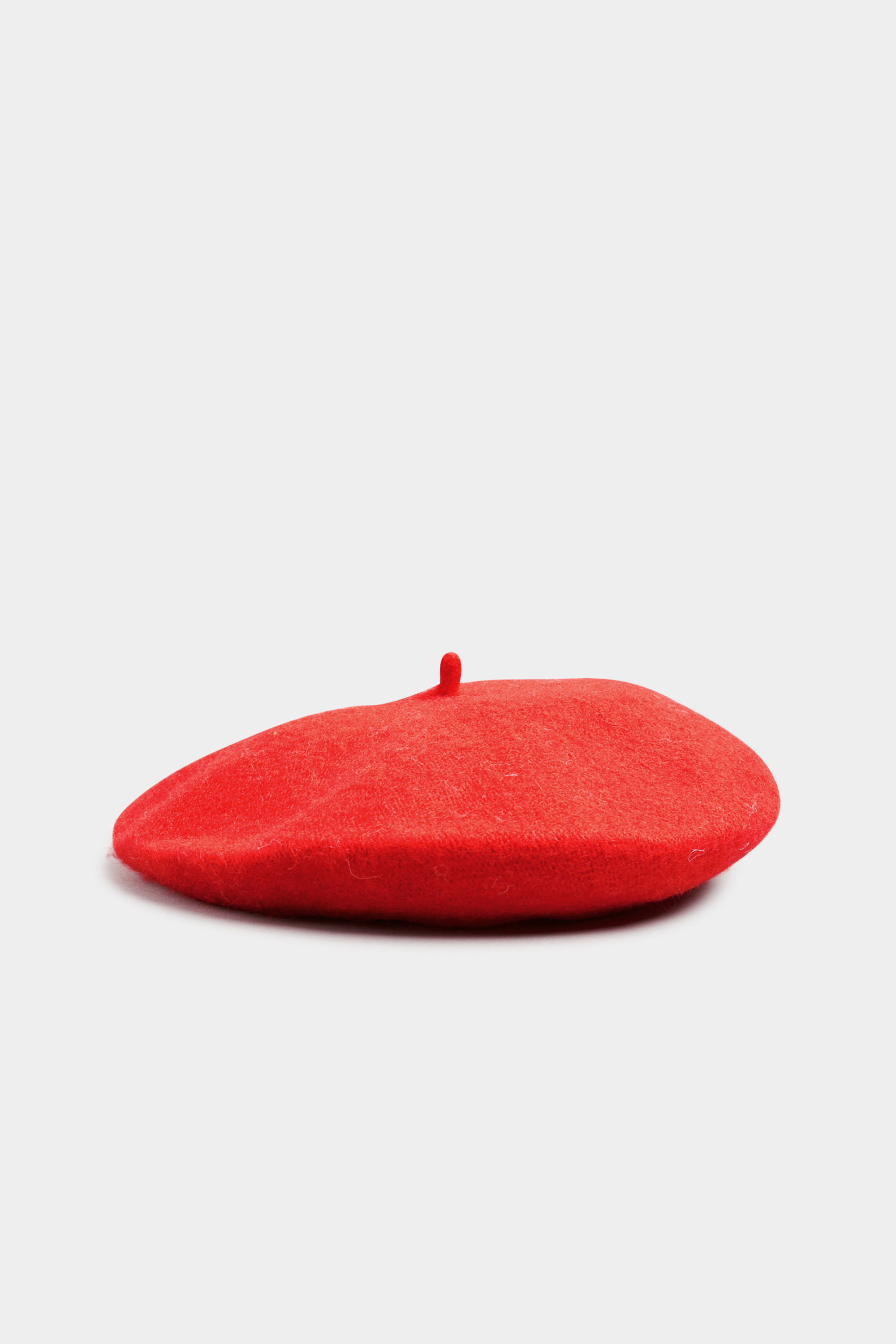 Plus Size Red Felt Beret | Yours Clothing 2