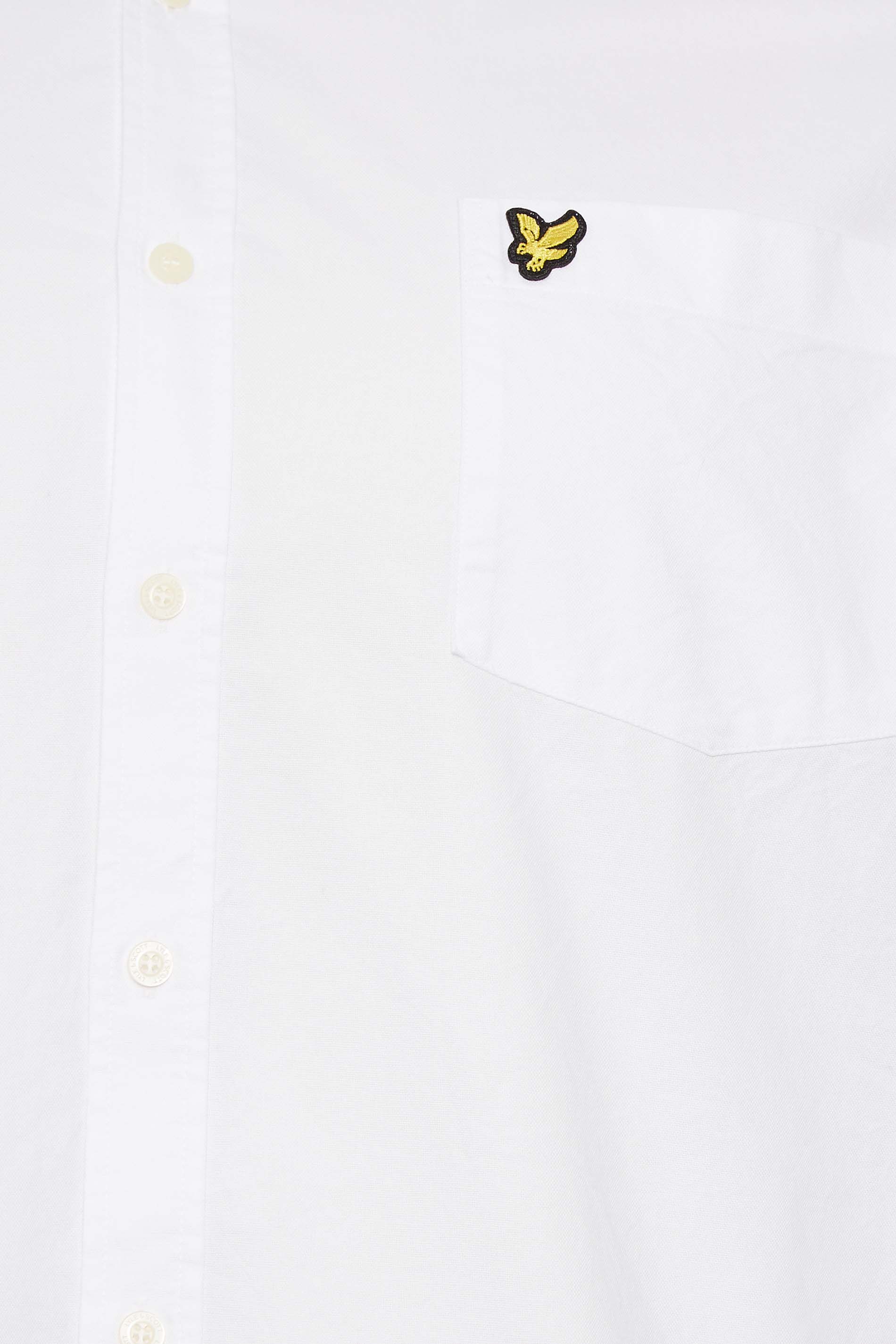 LYLE & SCOTT Big & Tall White Oxford Shirt | BadRhino 2