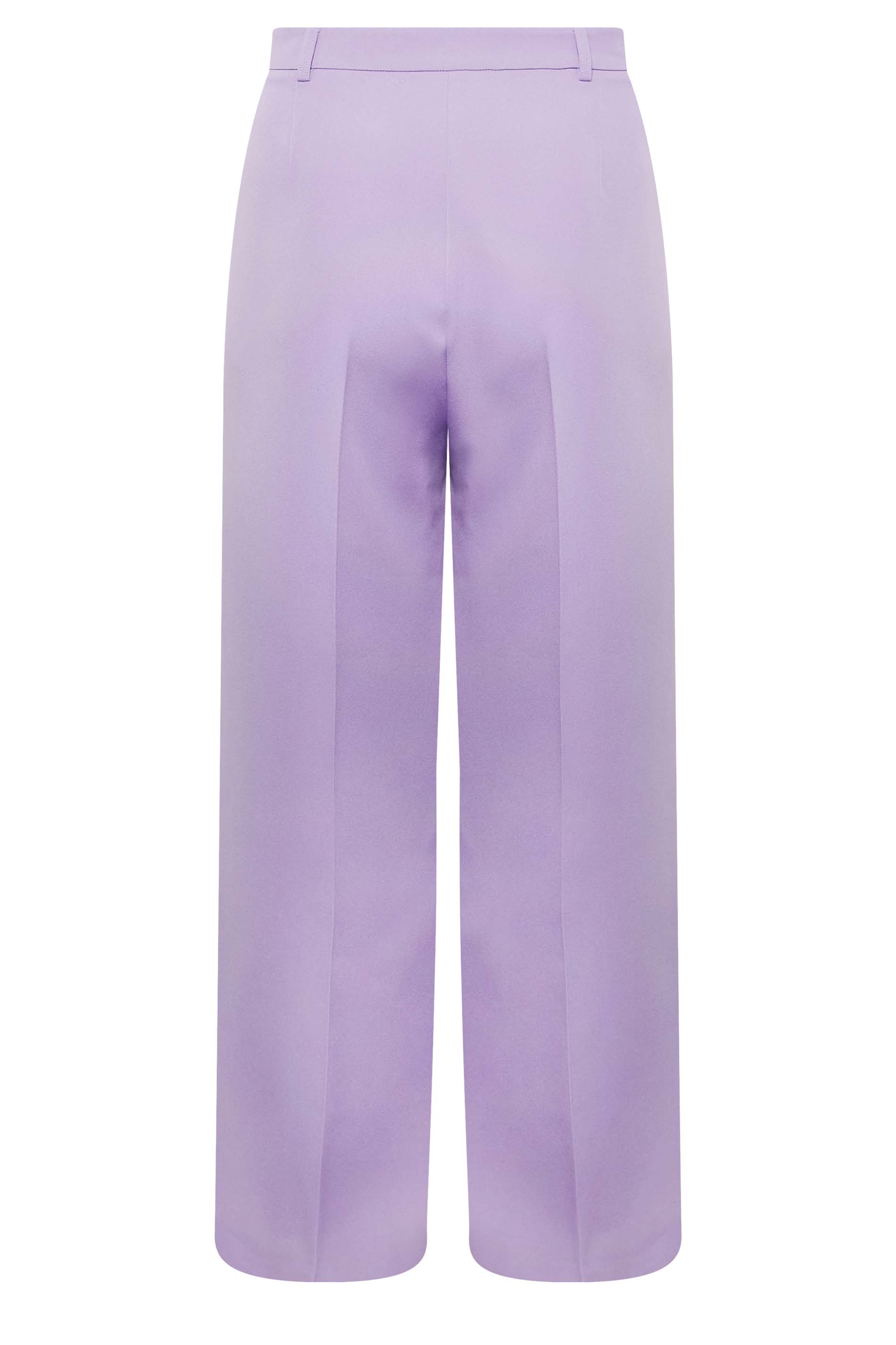Size L Purple Trousers for Women for sale