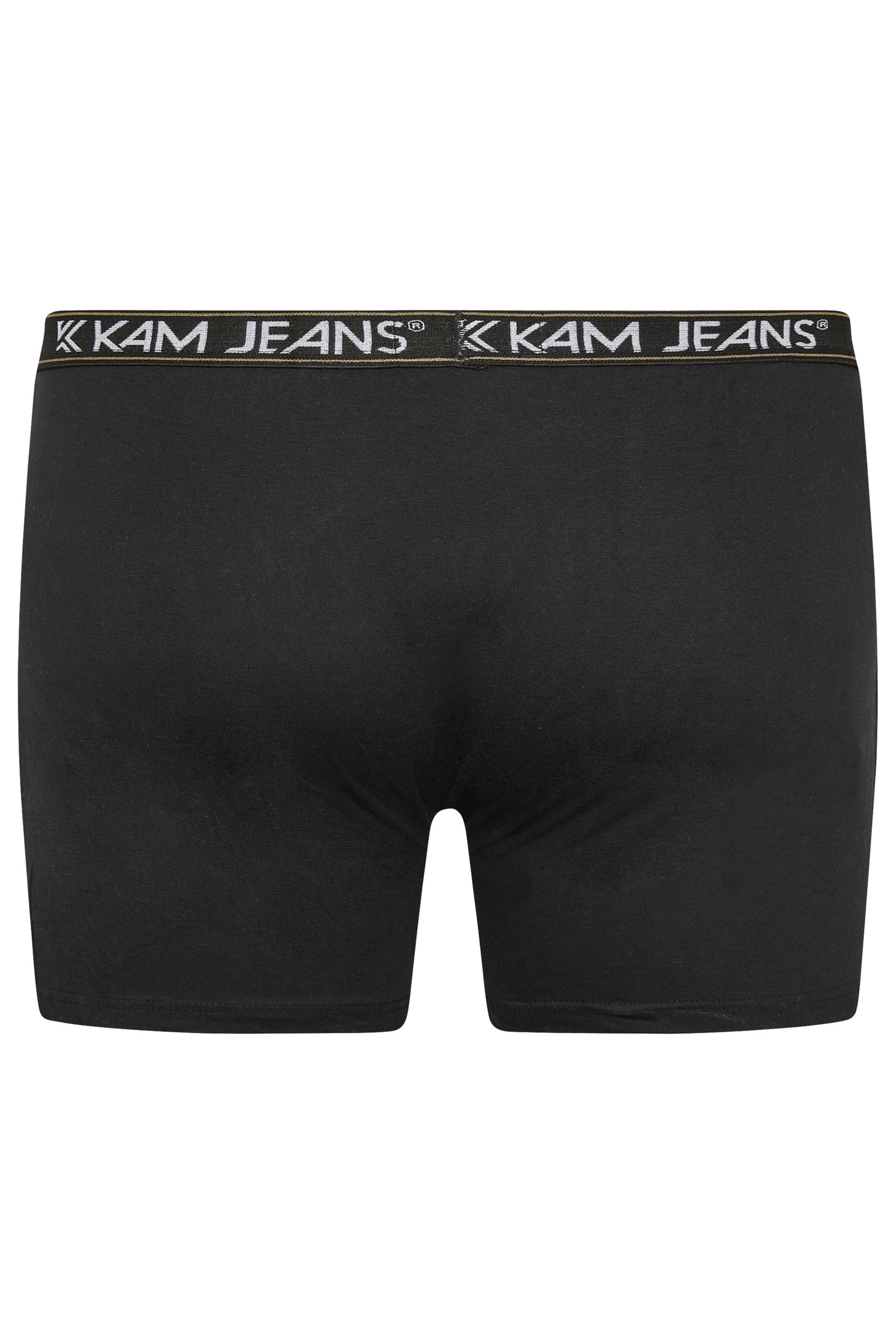 KAM 2 PACK Black Jersey Boxers | BadRhino 6