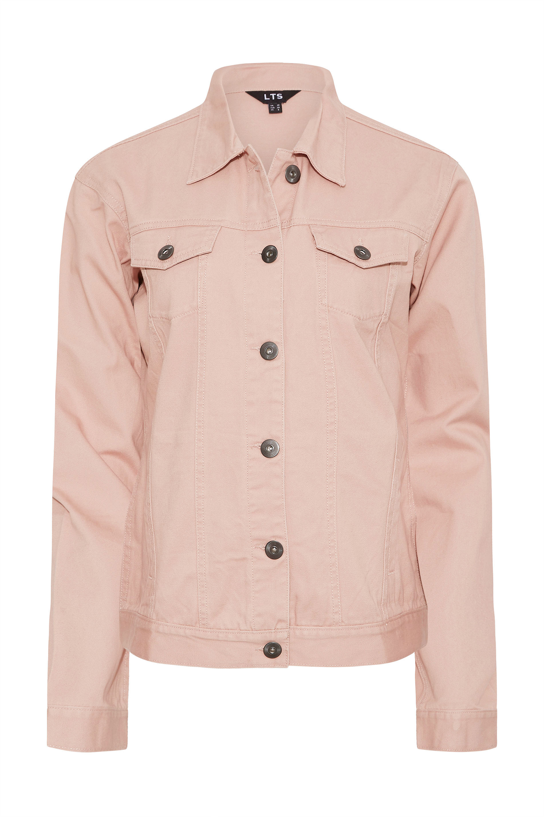 LTS Tall Women's Hot Pink Denim Jacket