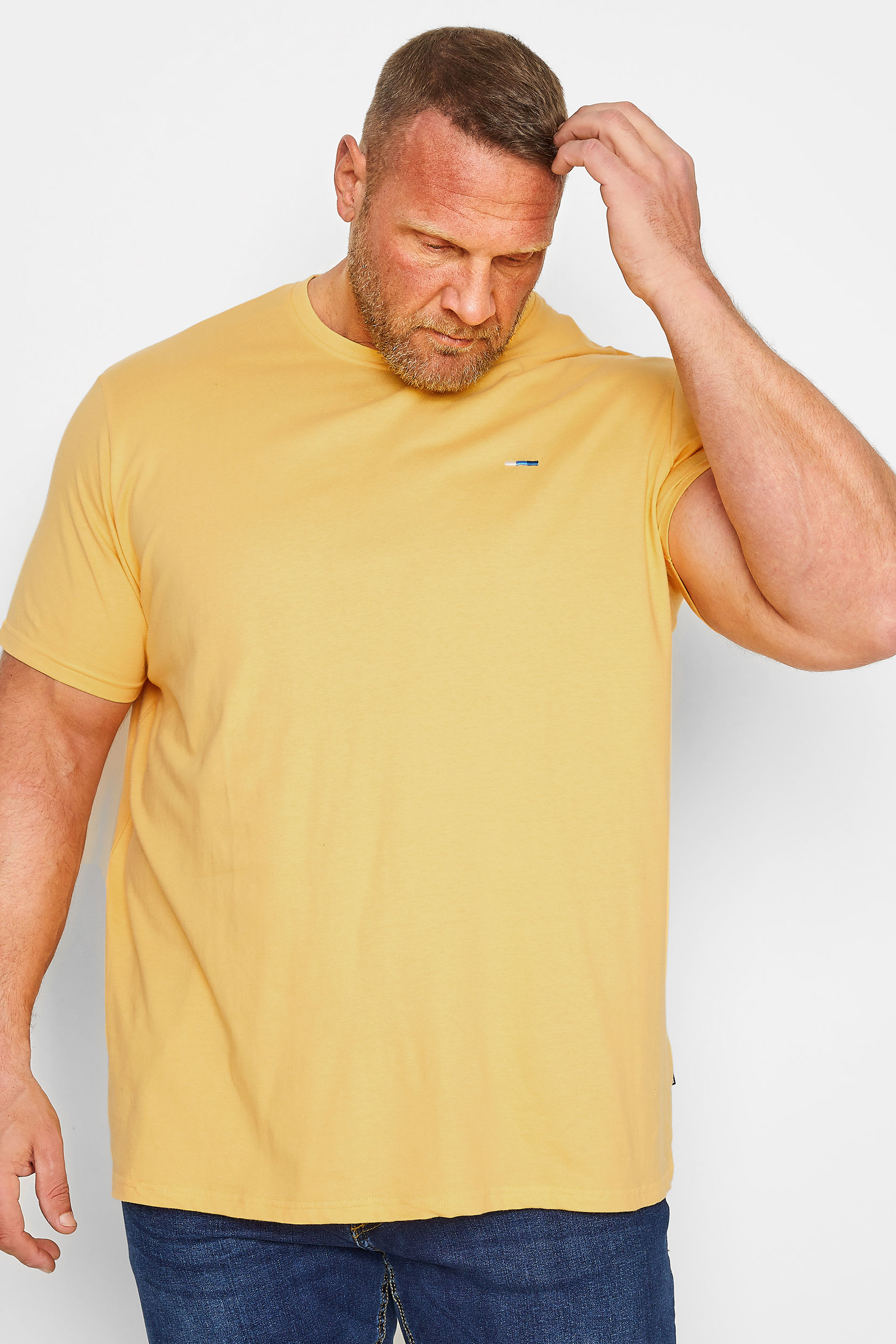 BadRhino Big & Tall Yellow Core T-Shirt | BadRhino 1