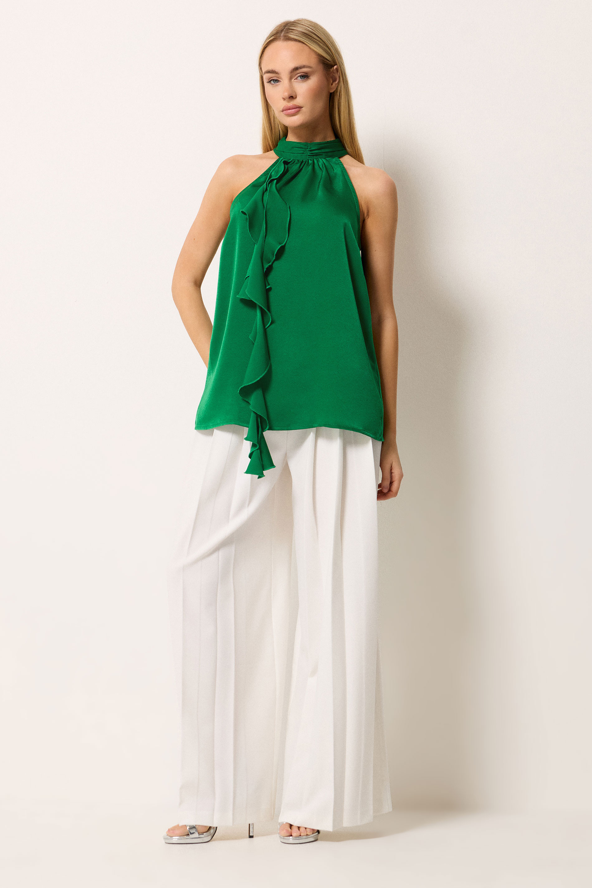 STAR Green Halterneck Top | StarByJM 1