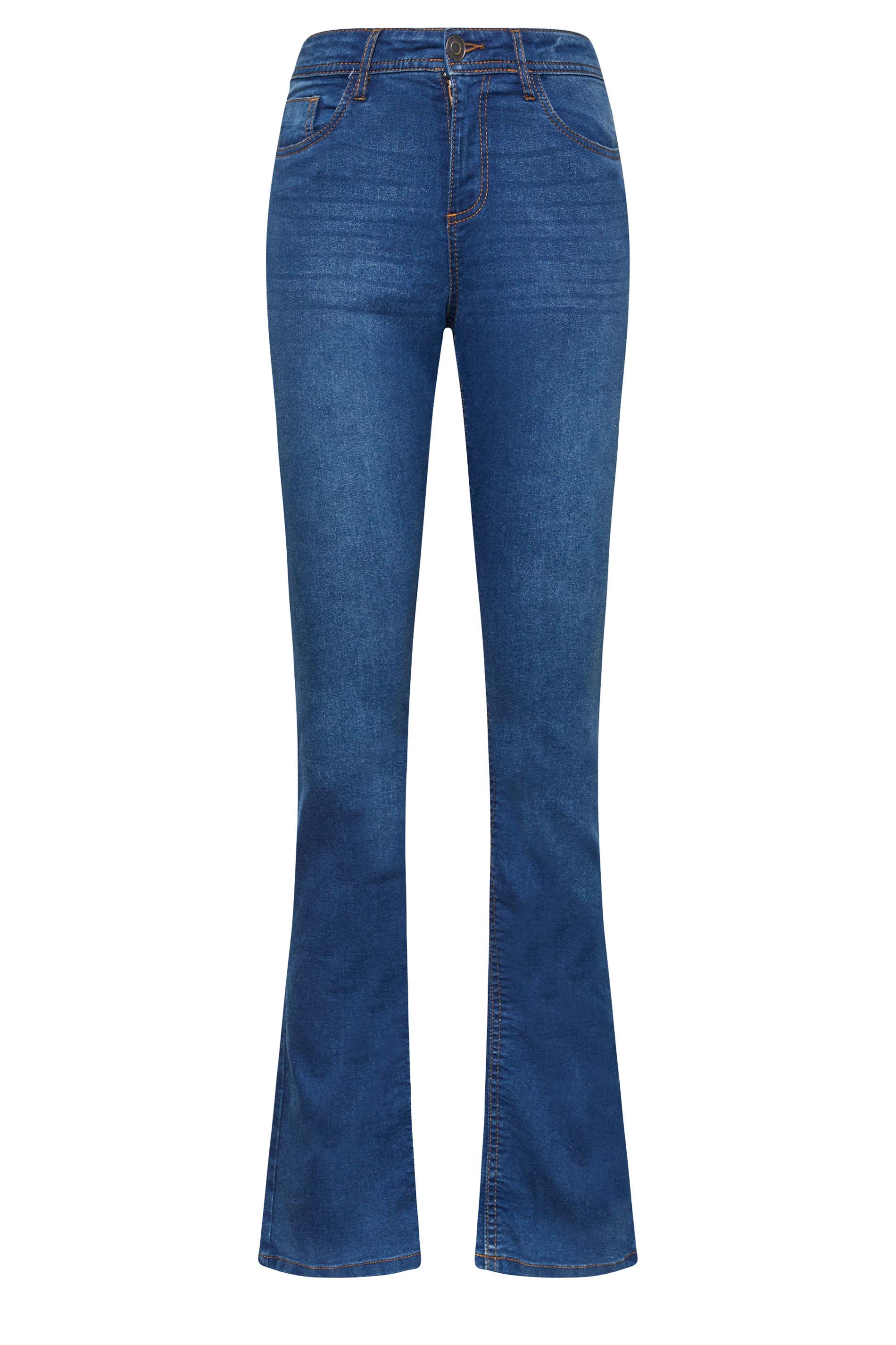 Tall Women's Blue RAE Bootcut Jeans | Long Tall Sally