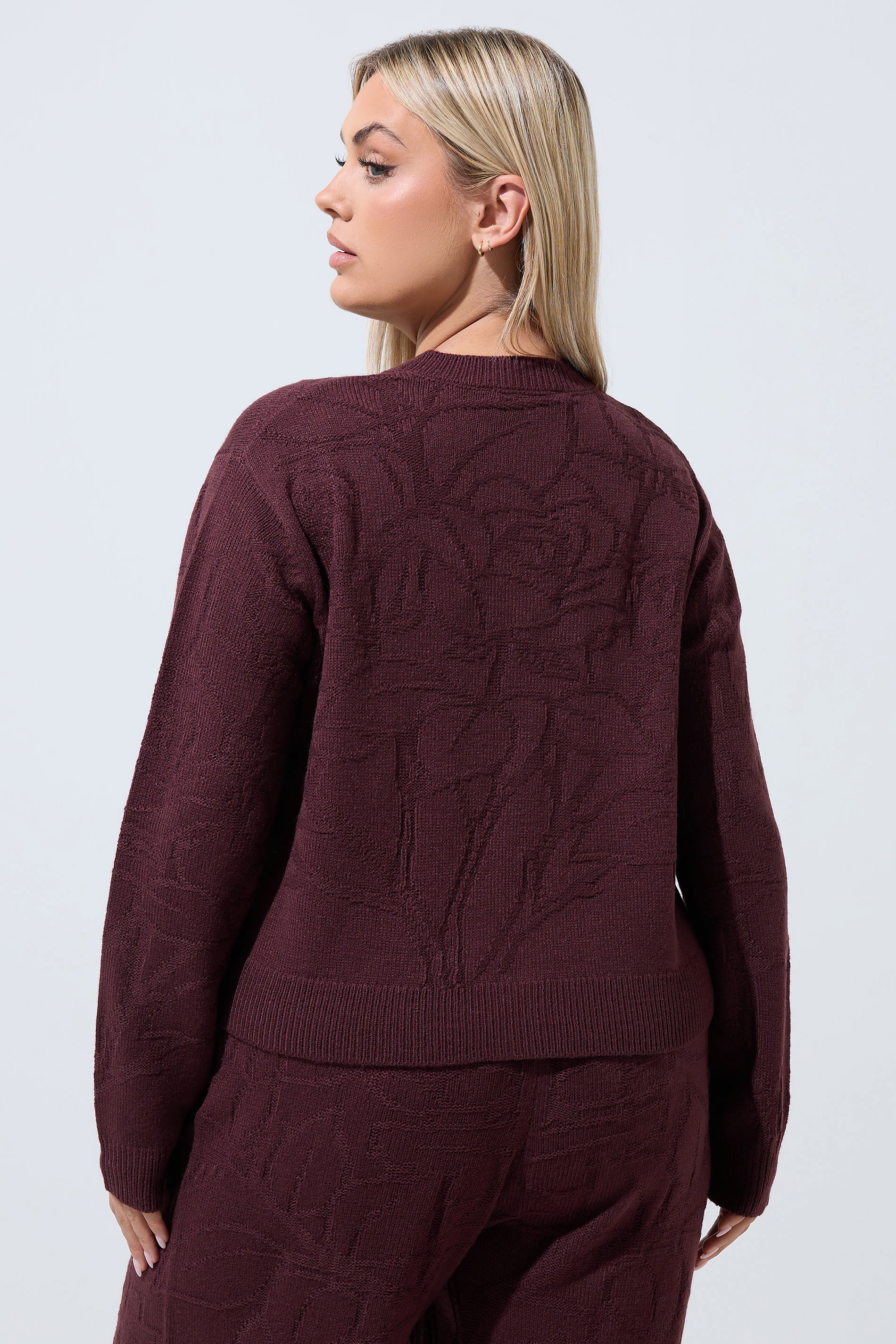 LIMITED COLLECTION Plus Size Chocolate Brown Cardigan | Yours Clothing 4