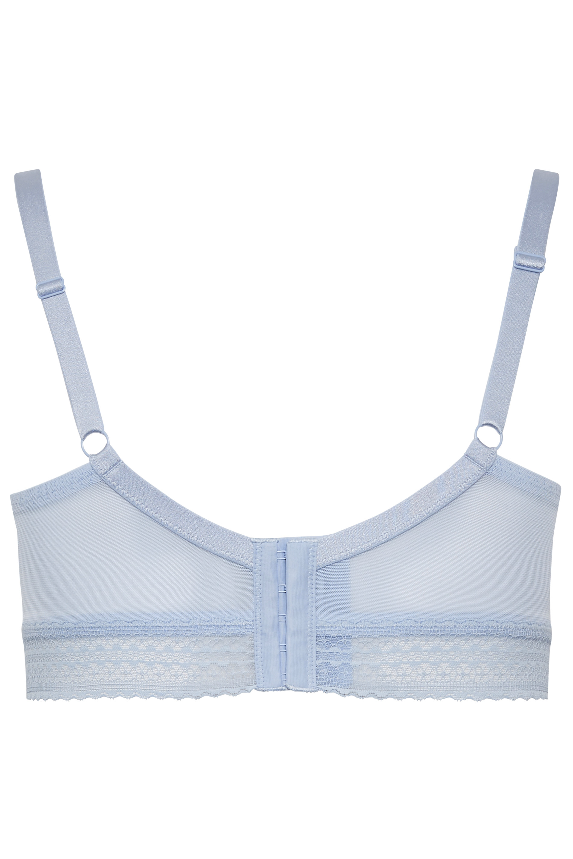 Non-padded Underwire Lace Bra - Sky blue - Ladies