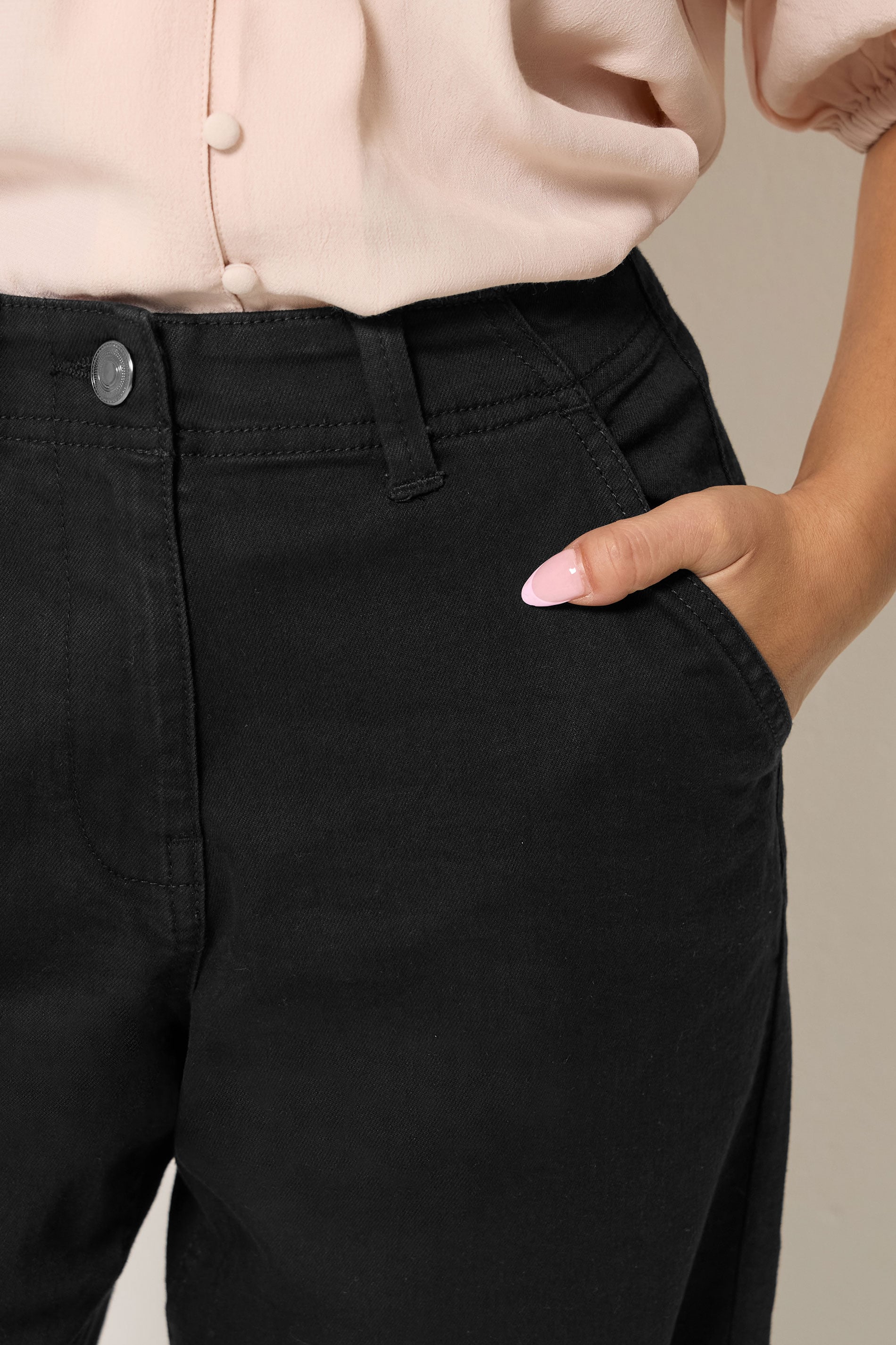 M&Co Black Wide Leg Jeans | M&Co 4