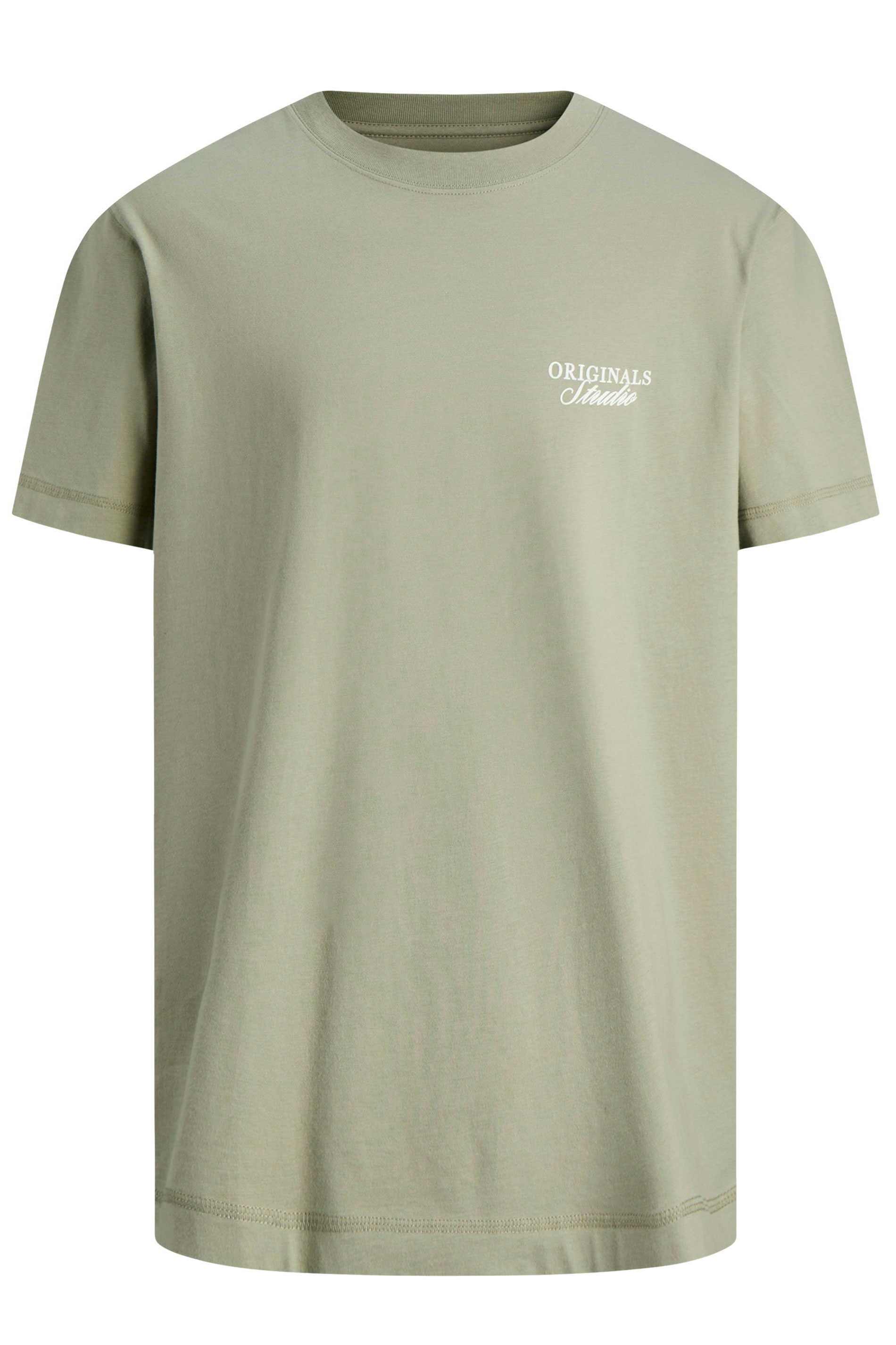 JACK & JONES Big & Tall Seagrass Green Studio Graphic T-Shirt | BadRhino 4