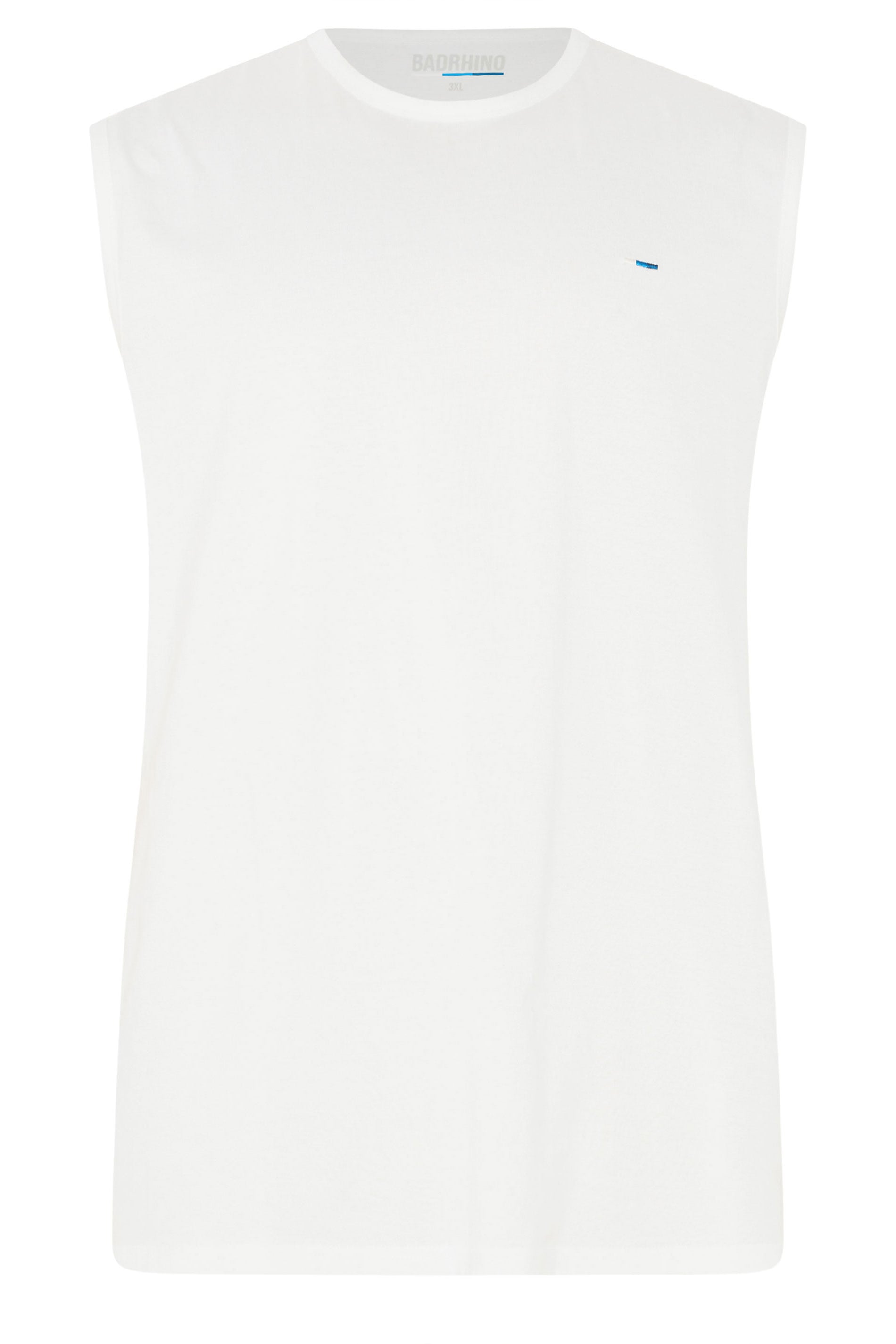 BadRhino Big & Tall Black/White/Navy/Khaki/Grey 5 Pack Extra Long Muscle Vests | BadRhino 11