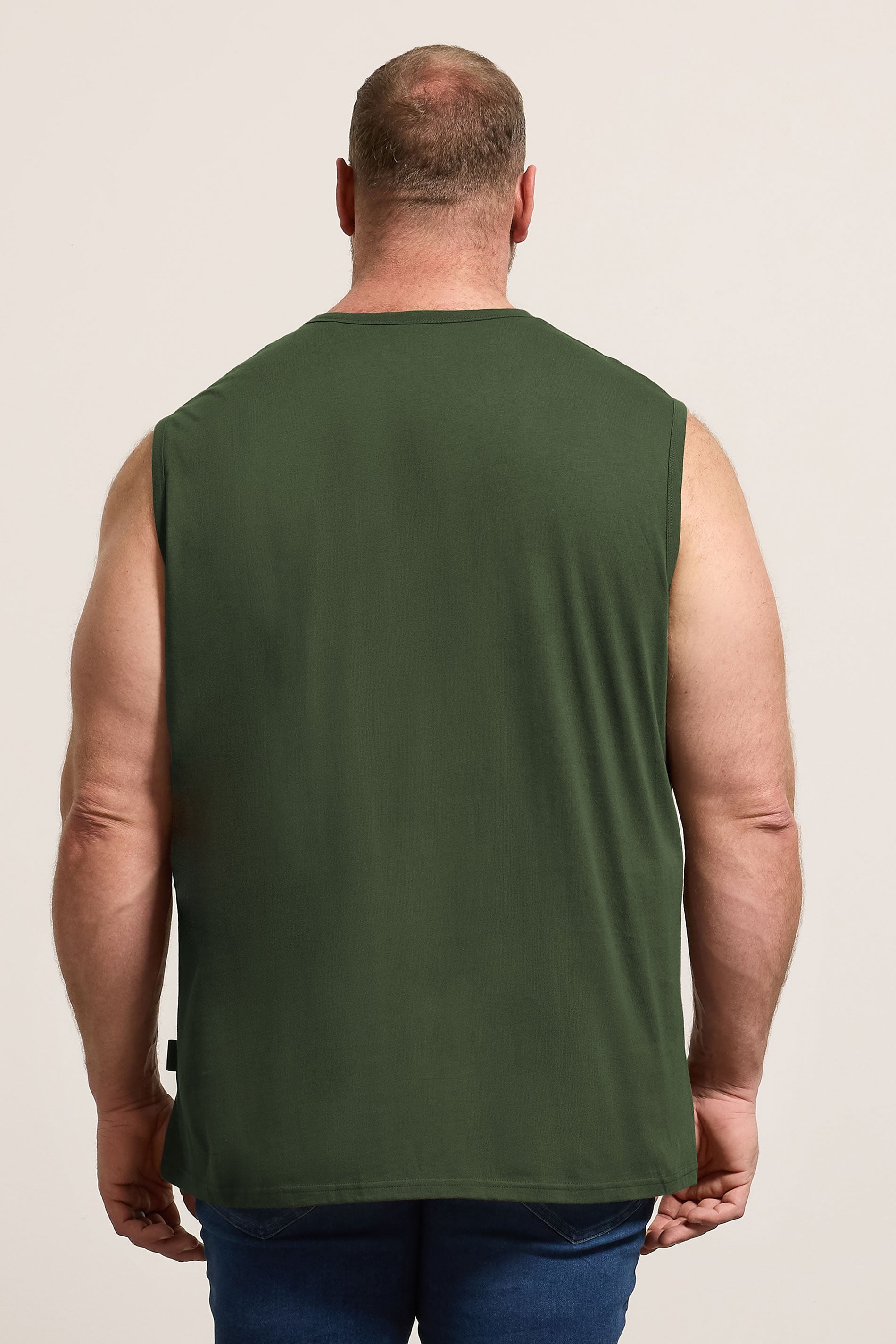 BadRhino Big & Tall Black/White/Navy/Khaki/Grey 5 Pack Muscle Vest | BadRhino 6