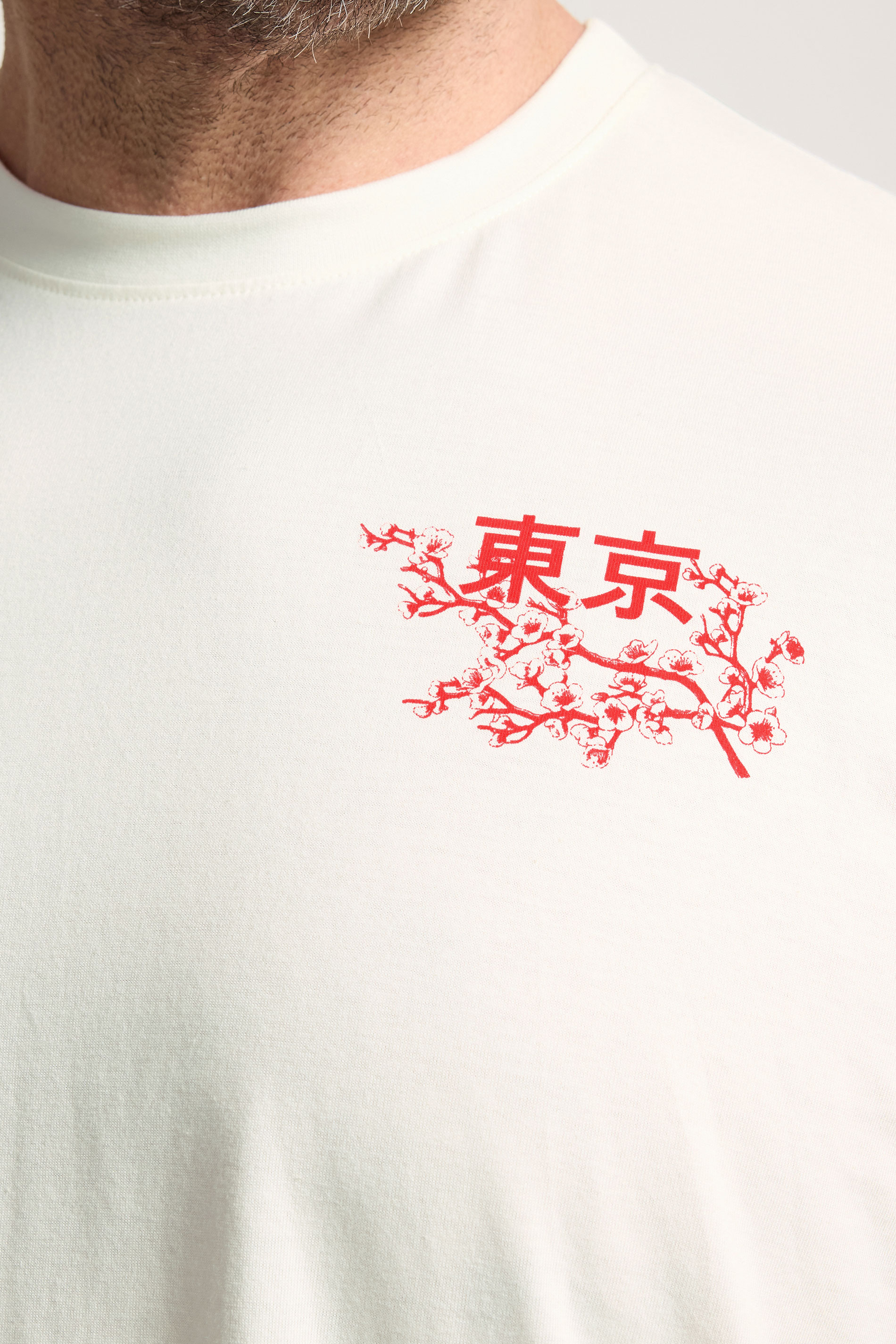 BadRhino Big & Tall White 'Shinjuku Tokyo' Graphic T-Shirt | BadRhino 6