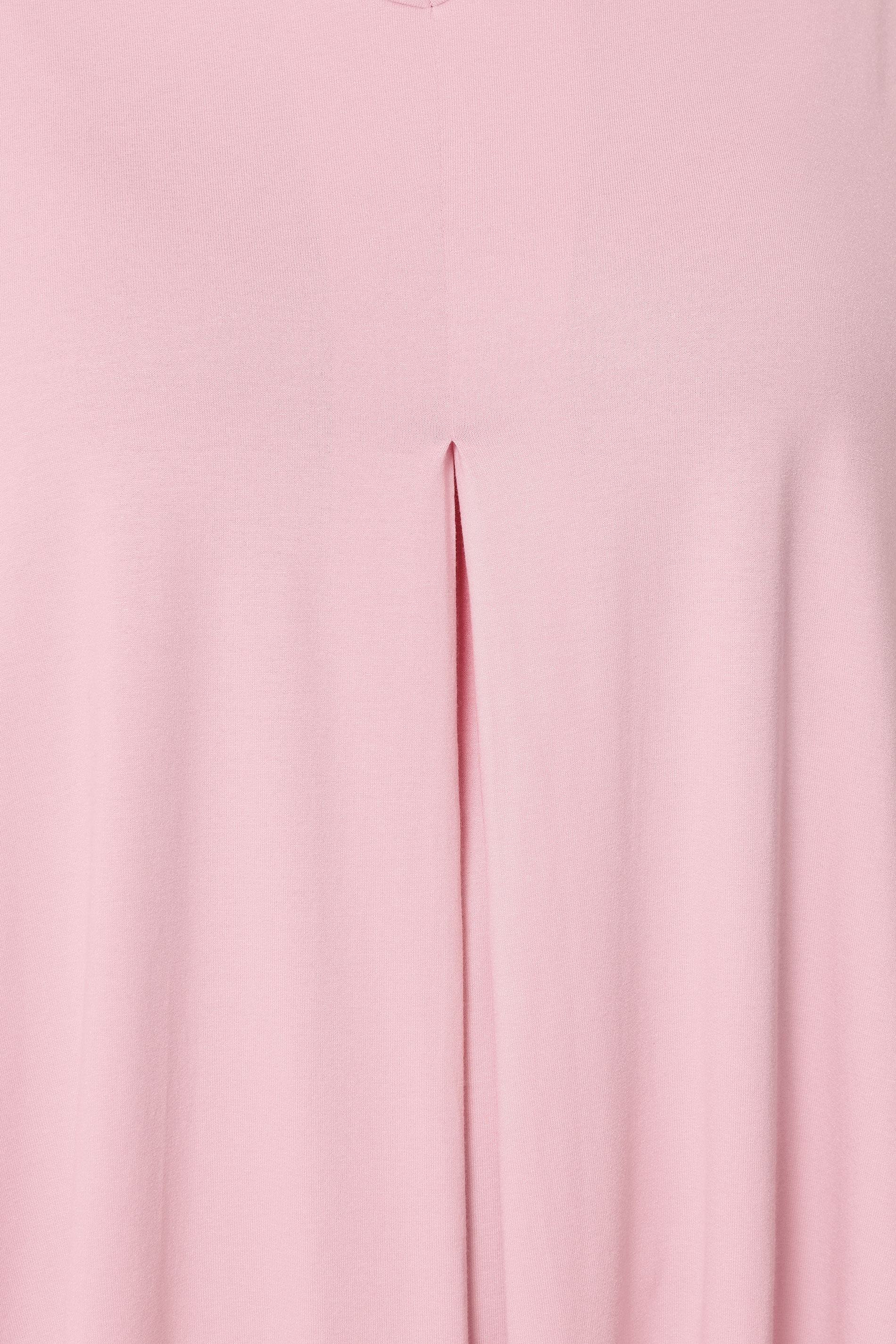 YOURS Plus Size Light Pink Pleat Front Vest Top | Yours Clothing 4