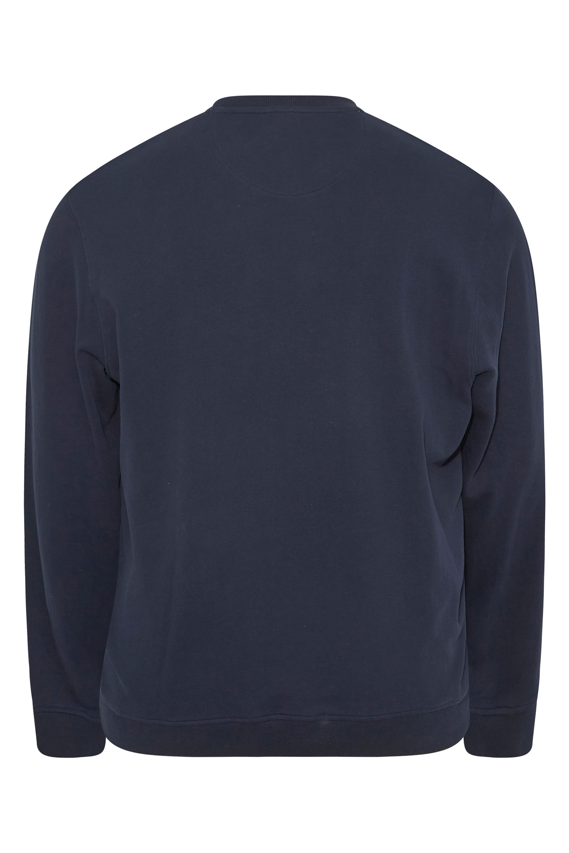 FARAH Navy Blue Crewneck Sweatshirt | BadRhino 3