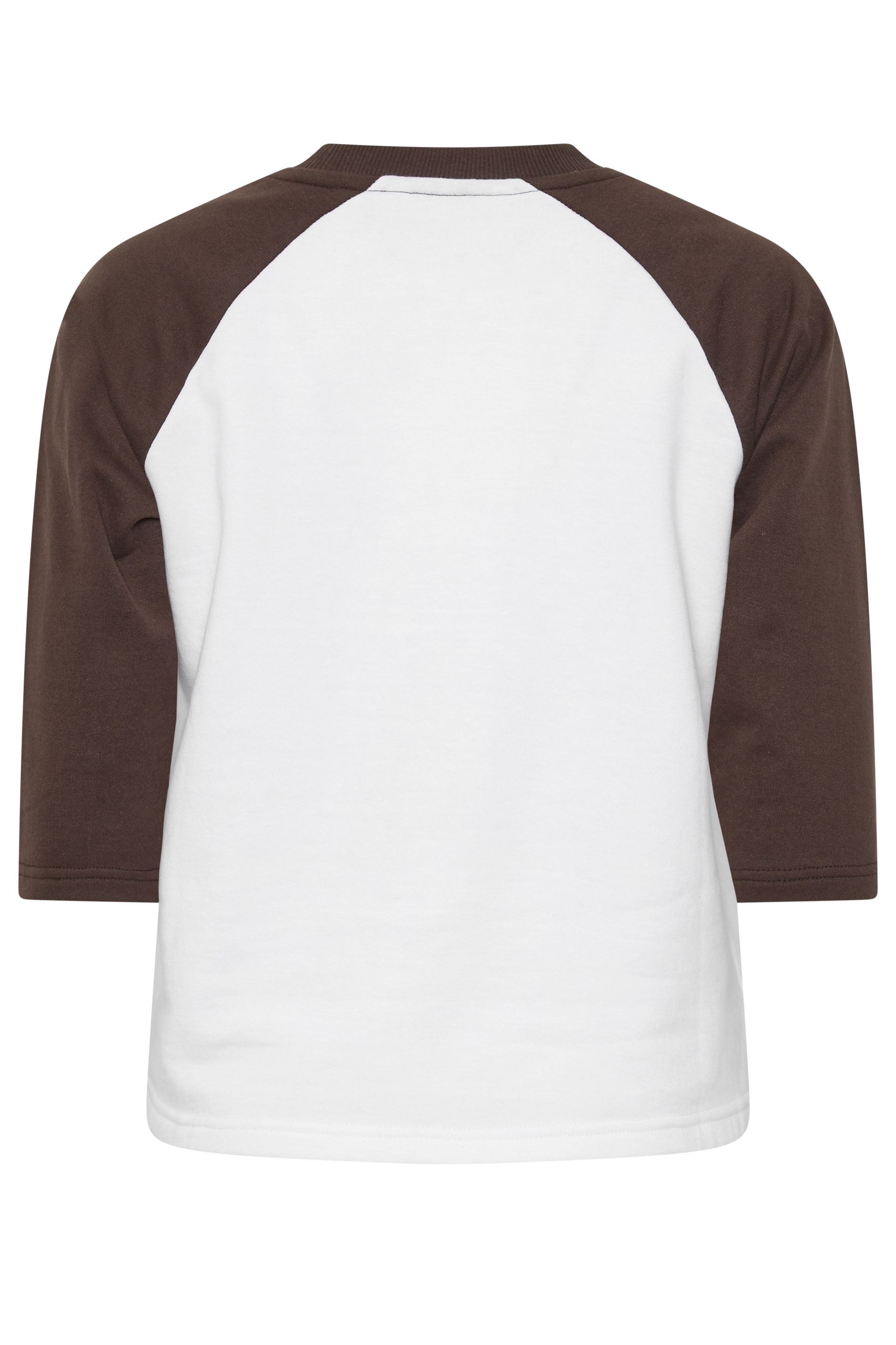 PixieGirl Petite Women's Chocolate Brown Raglan Sweatshirt | PixieGirl 2